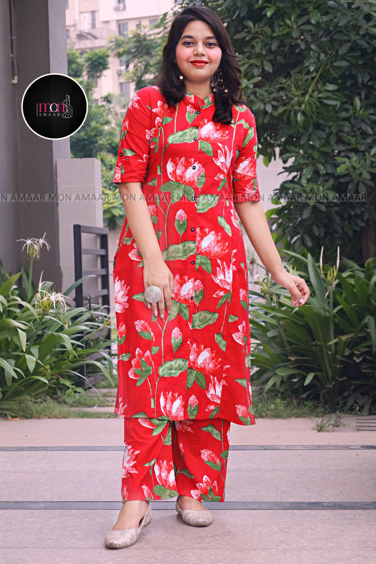 Floral Delight -Cotton Coord Set