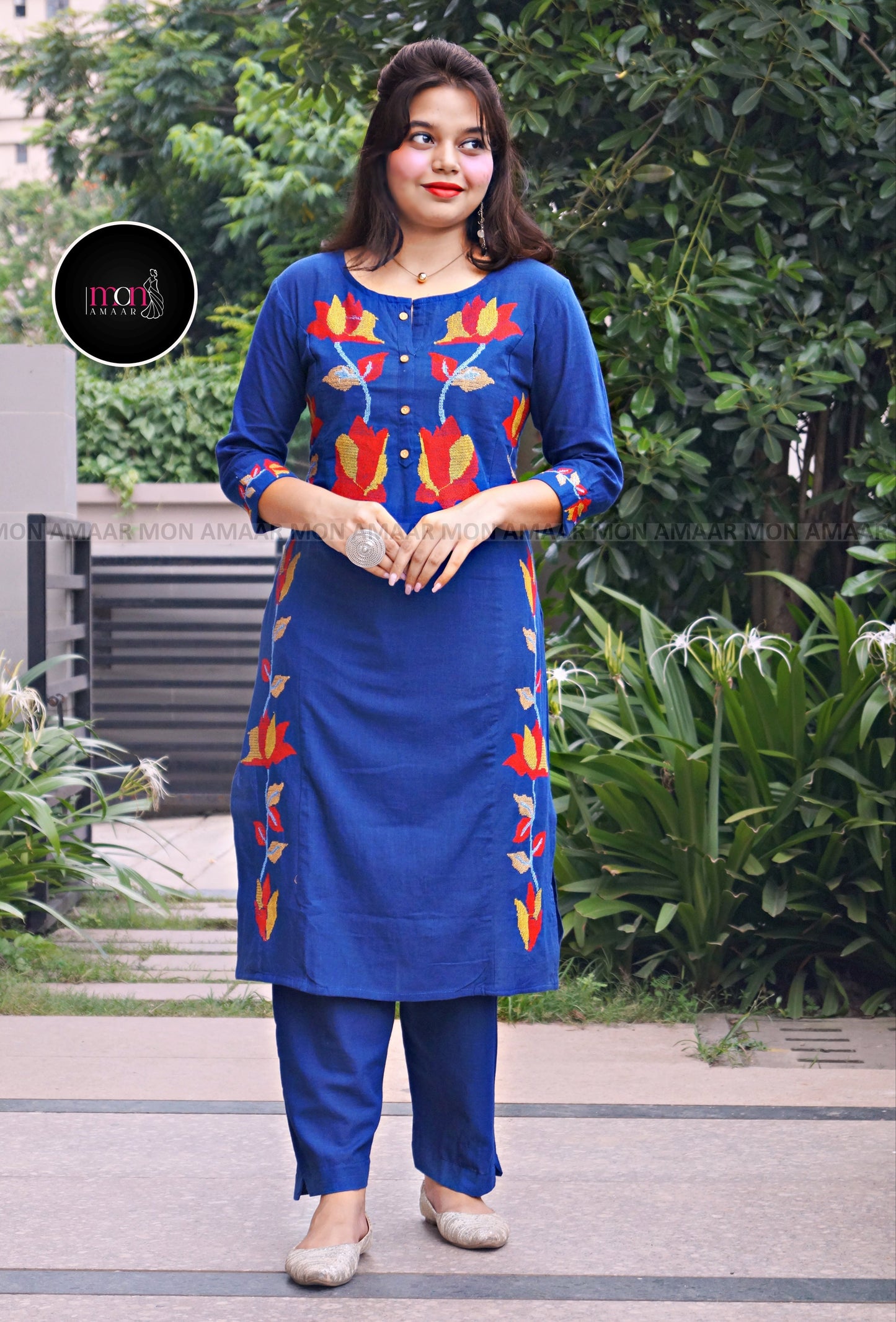 Colorful Days-Cotton Kurti Set