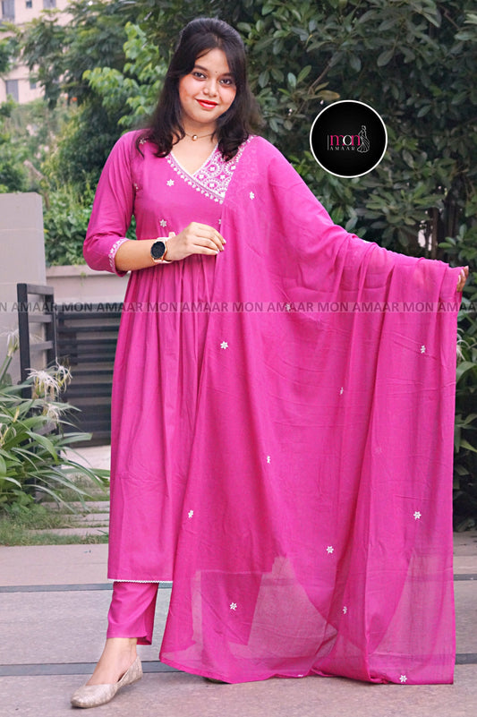 Royal Vives- Cotton Kurti Set