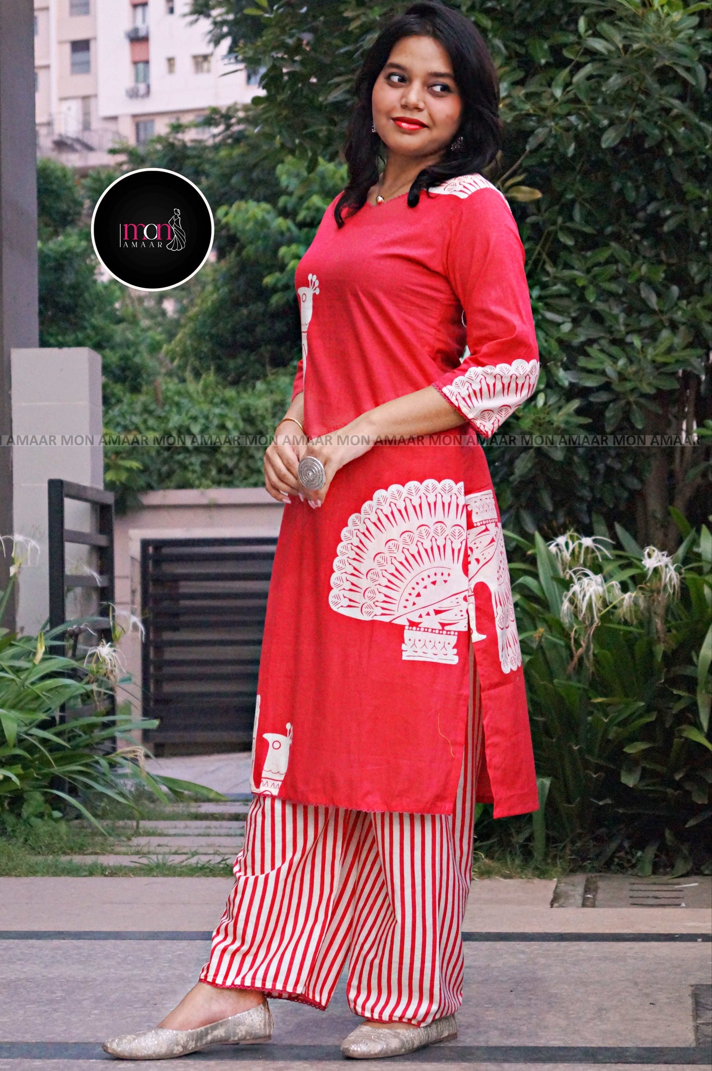 Smart In Fashion- Cotton Kurti Set