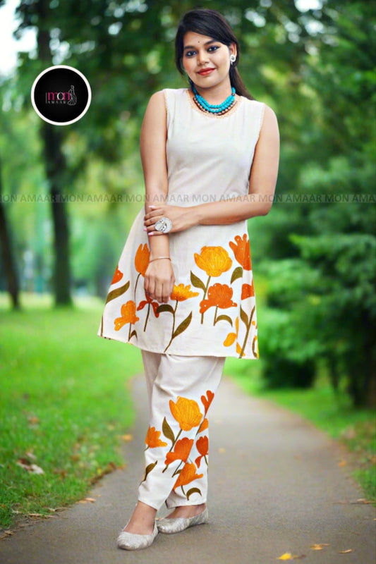 Desi Mode-Cotton Coord Set