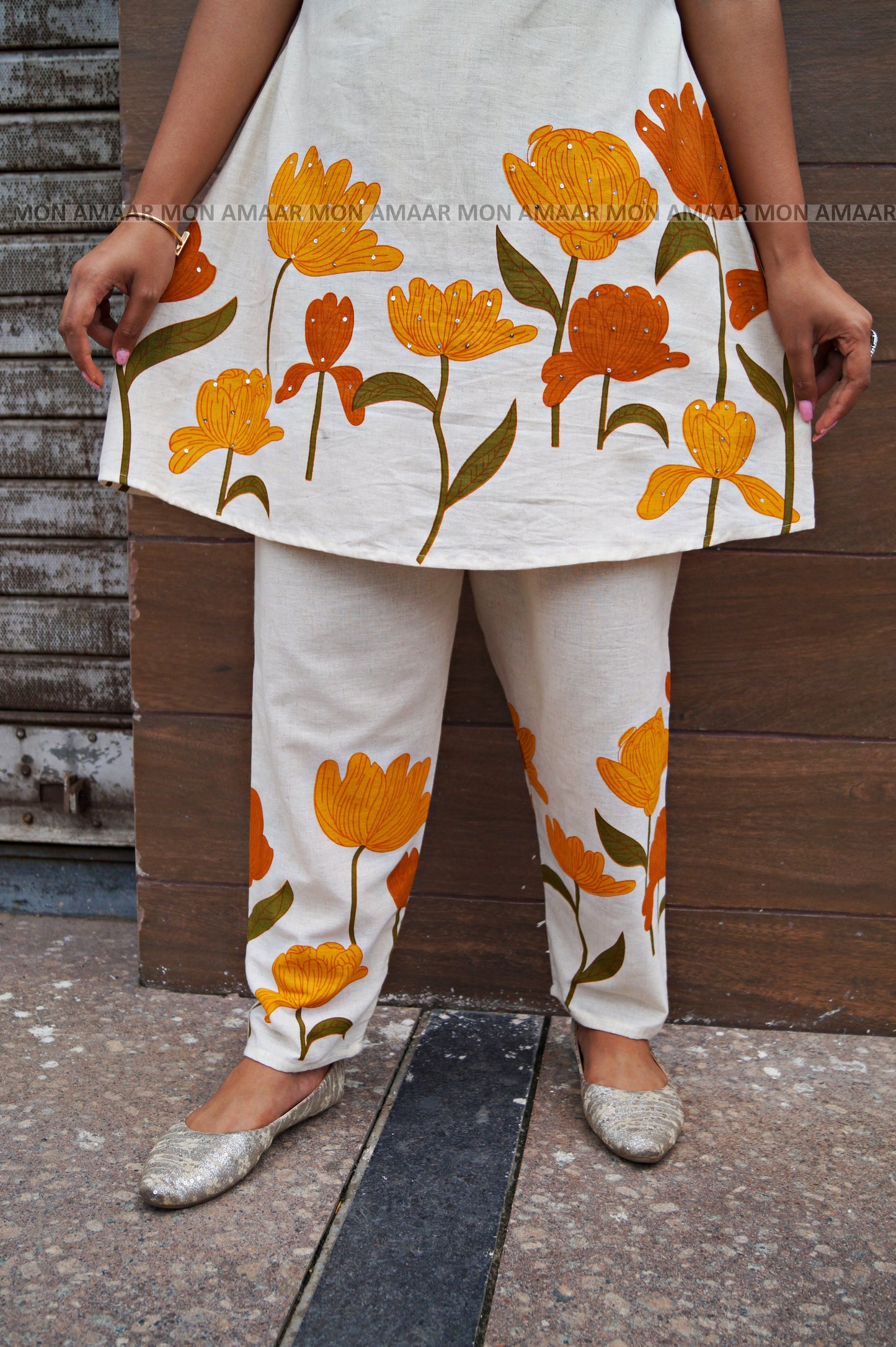 Desi Mode-Cotton Coord Set