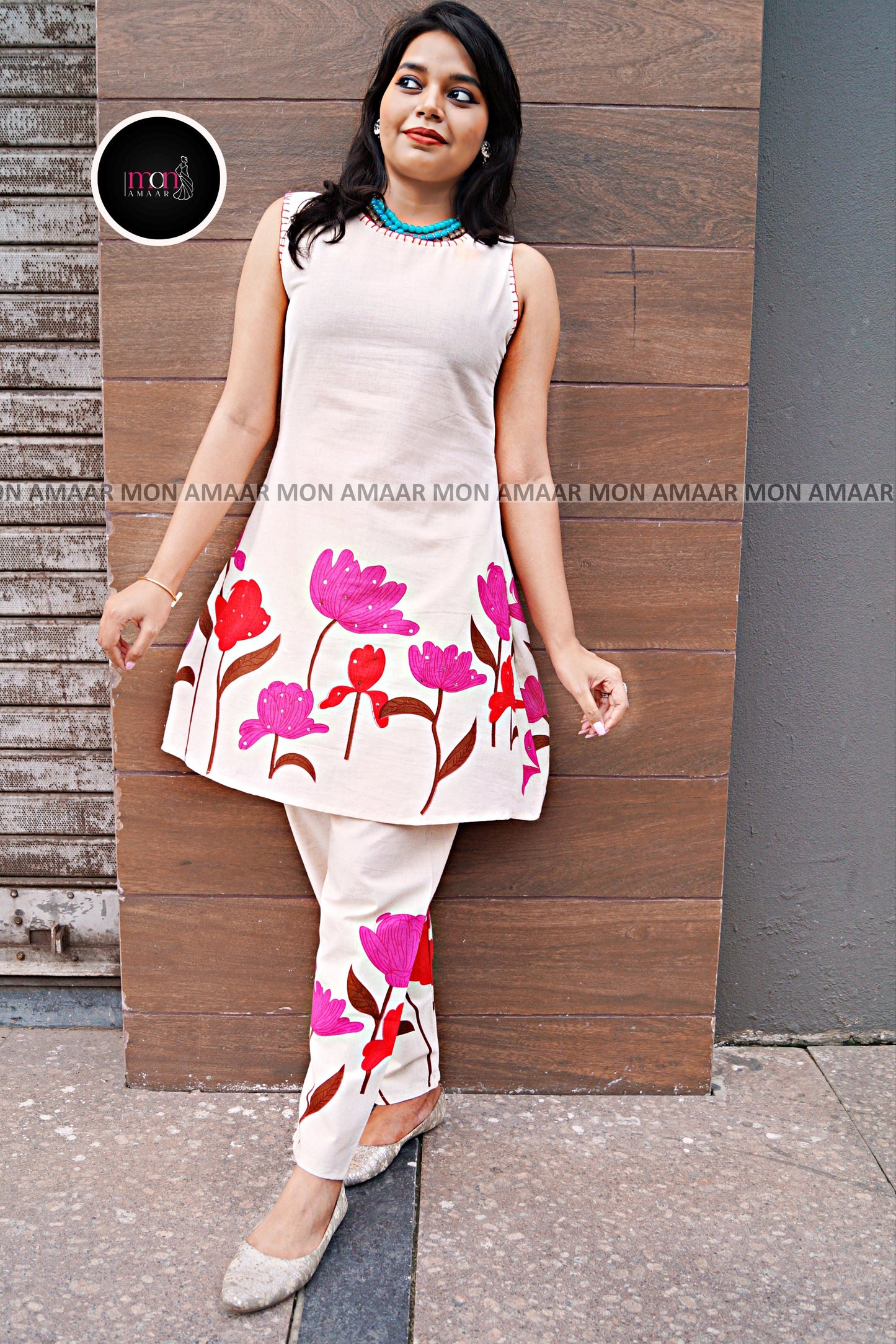 Desi Mode-Cotton Coord Set