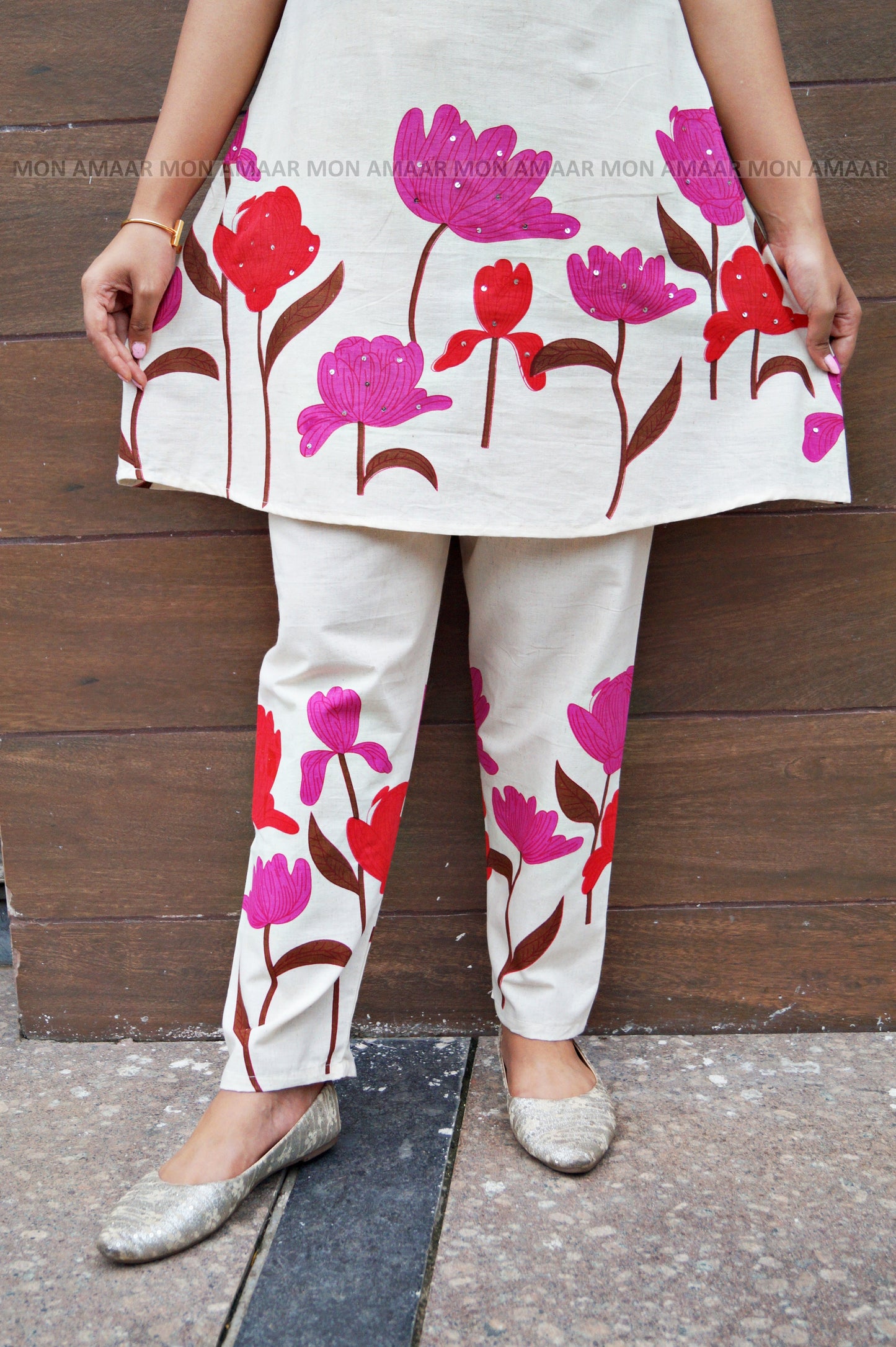 Desi Mode-Cotton Coord Set