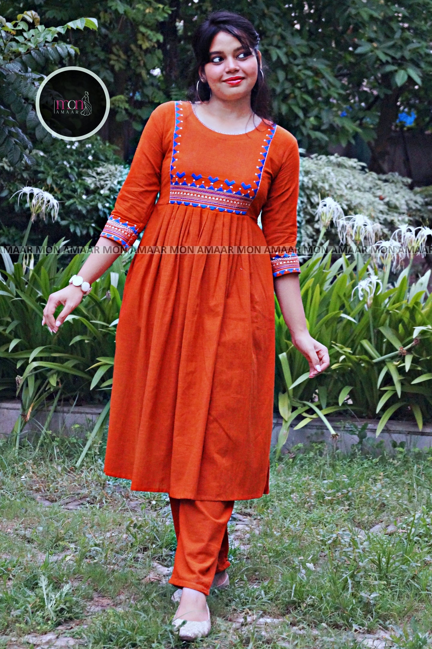 Smart Sutra- Cotton Kurti Set