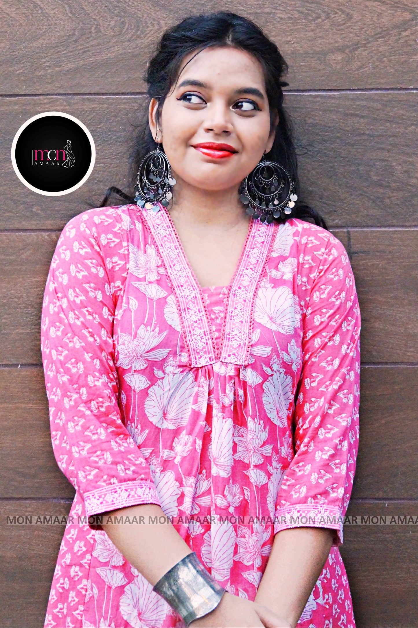 Pink Obsession - Cotton Kurti Set
