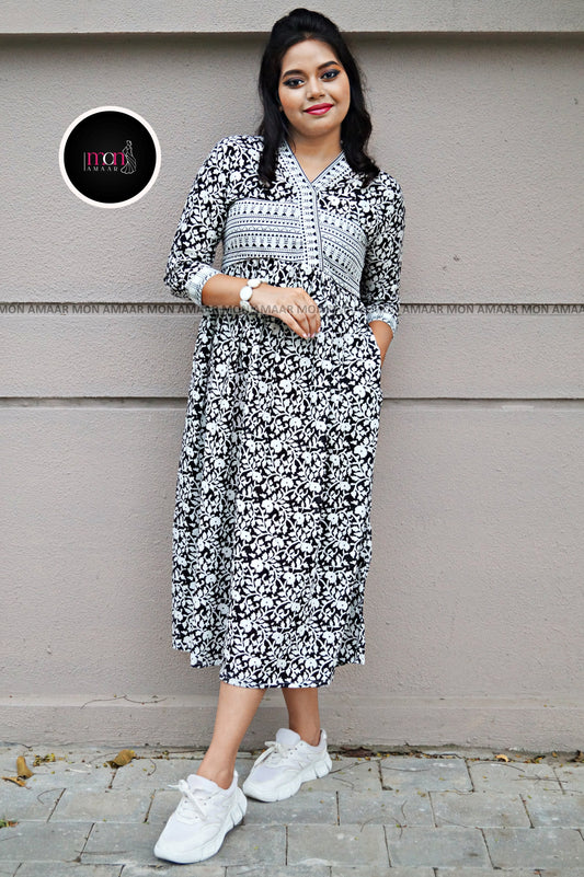 Wink And Whirl - Cotton Dress