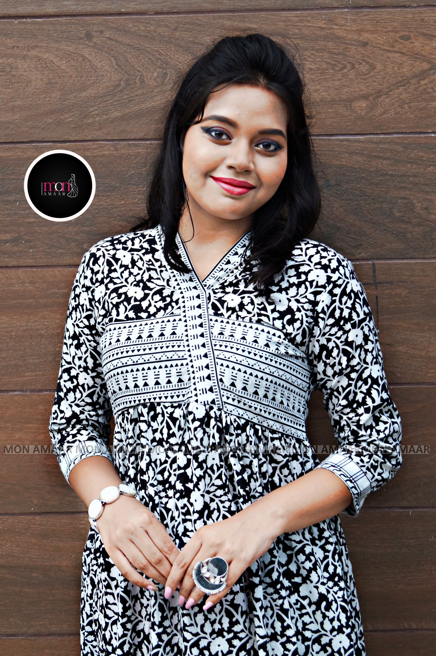 Wink And Whirl - Cotton Dress