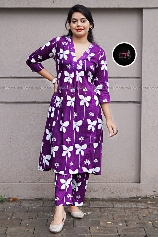 Crispy Cute Cotton Coord Set