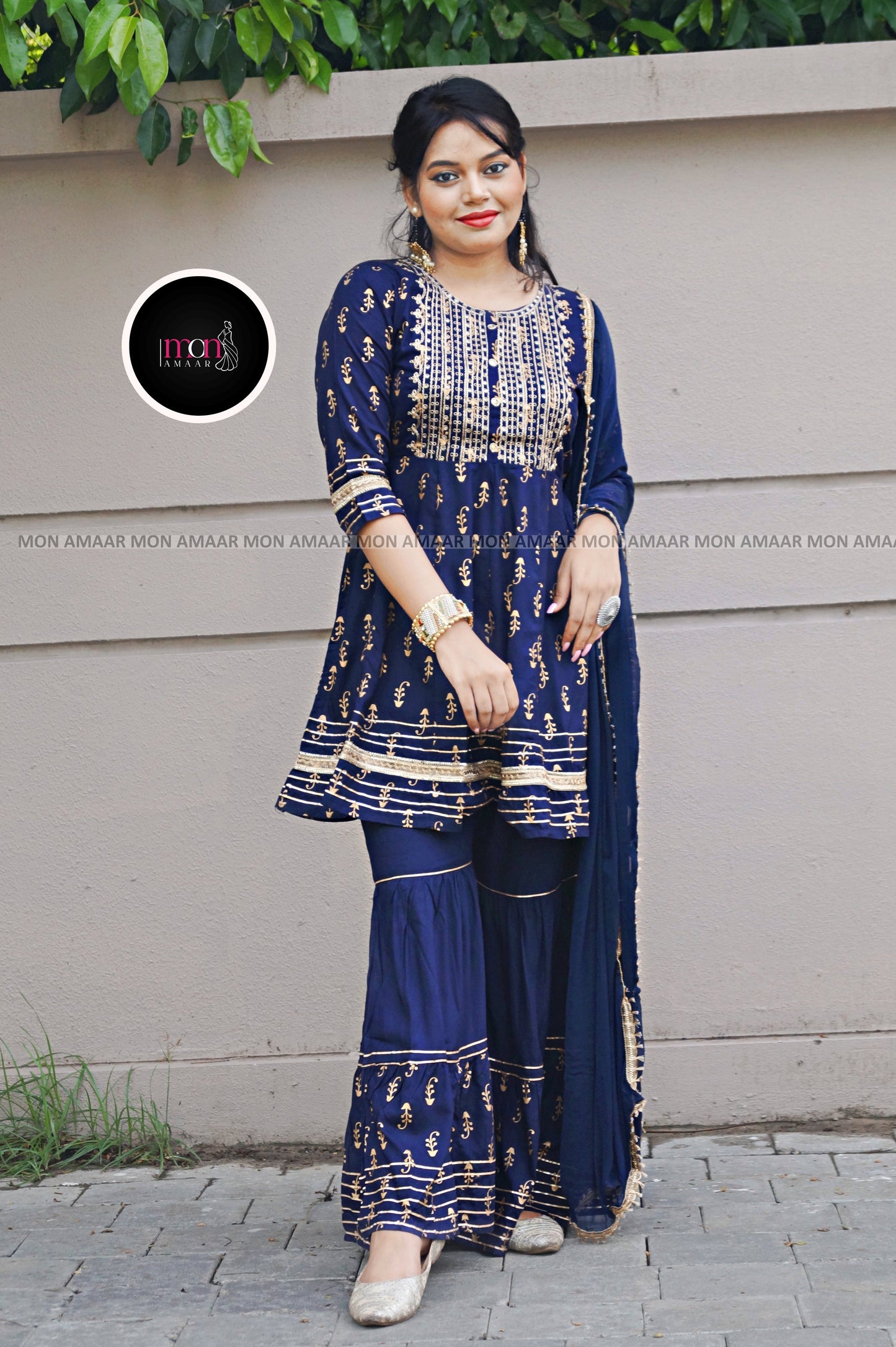 Noorani Andaaz-Sharara Set