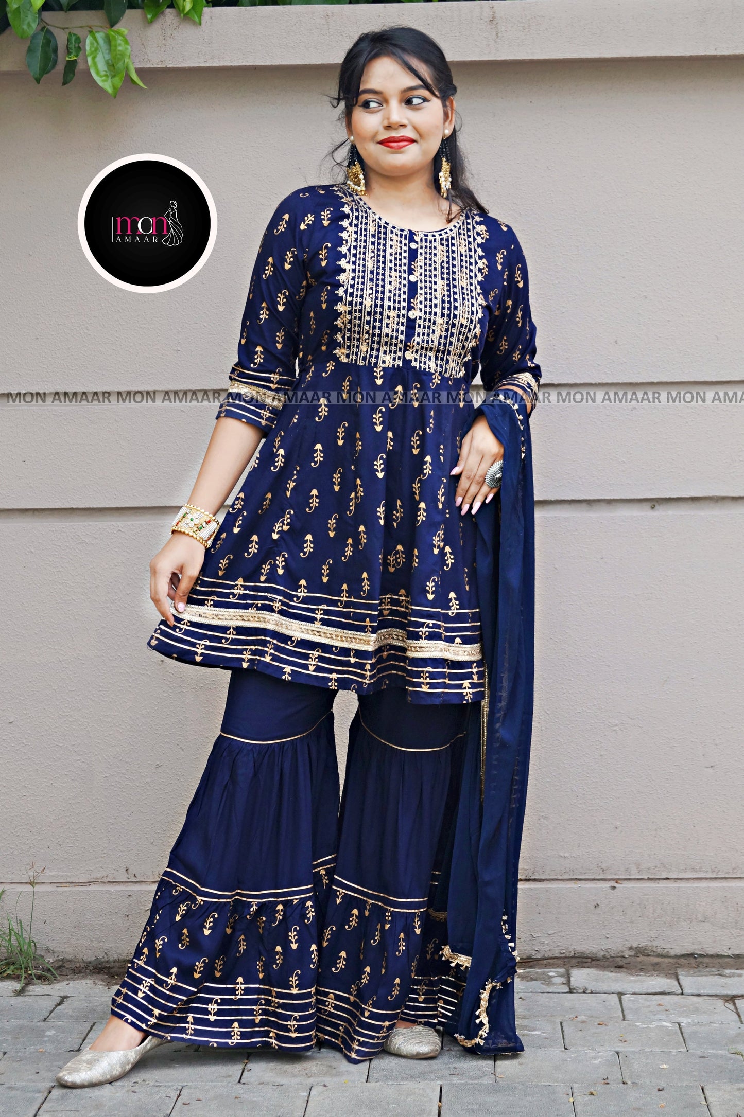 Noorani Andaaz-Sharara Set