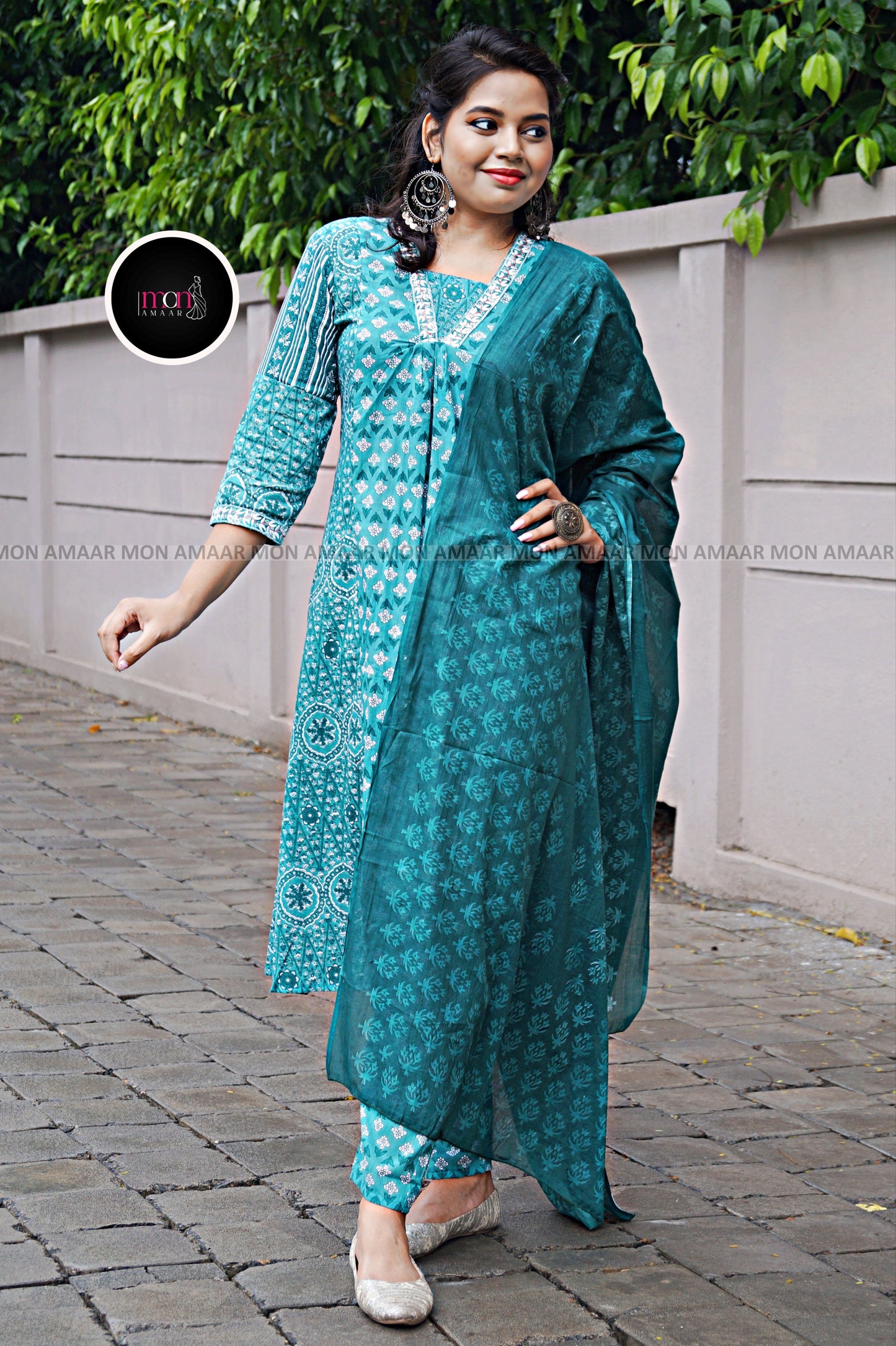 Mishti Style -Cotton Kurti Set