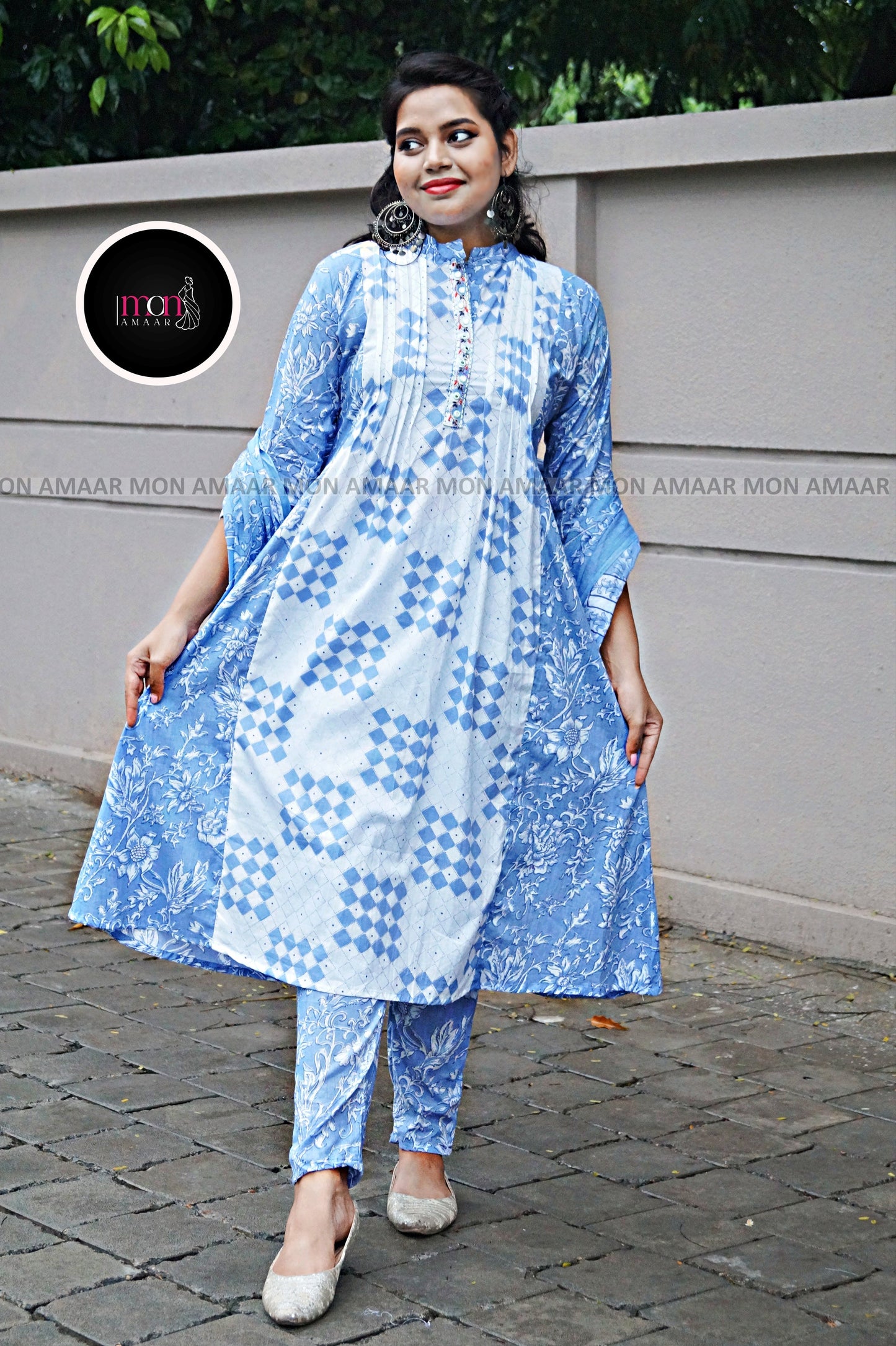 Neerja-Cotton Kurti Set