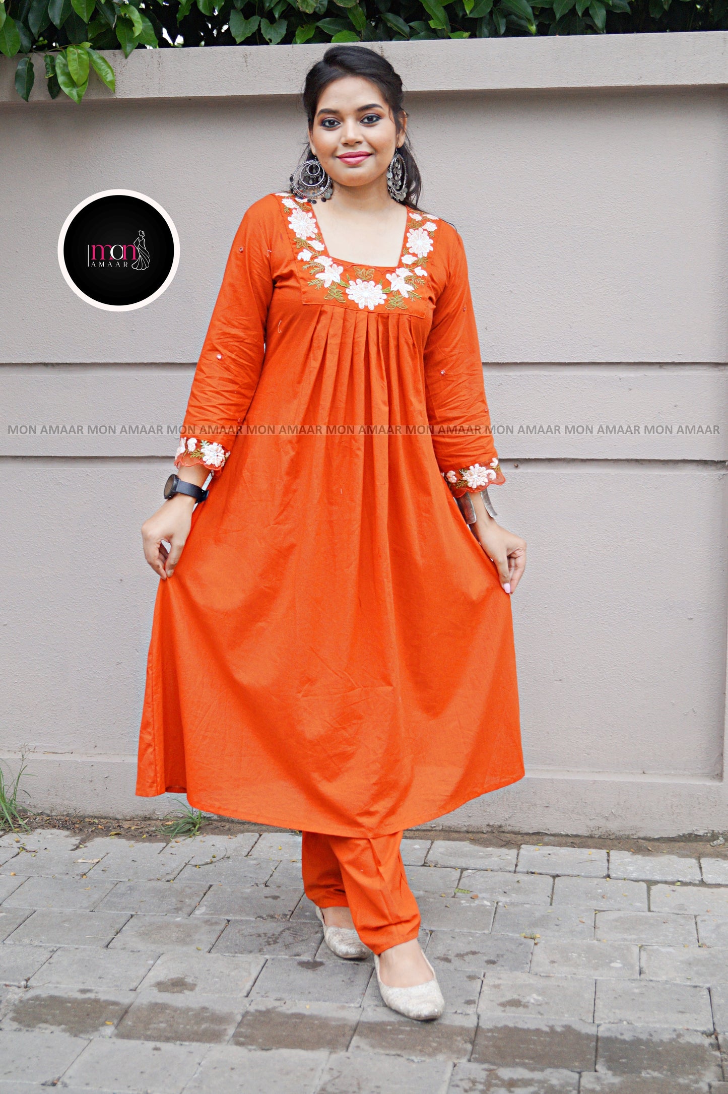 Gulzaar -Cotton Kurti Set