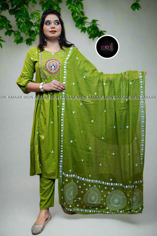 A New Journey- Cotton Kurti Set