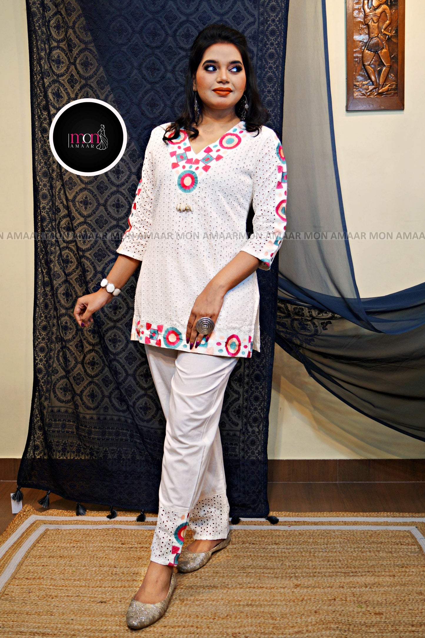 Inspired By Her-  Cotton Coord Set [Top & Pant]