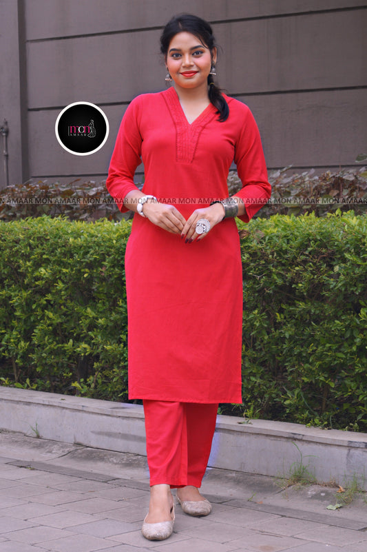 Vrinda -Cotton Coord Set