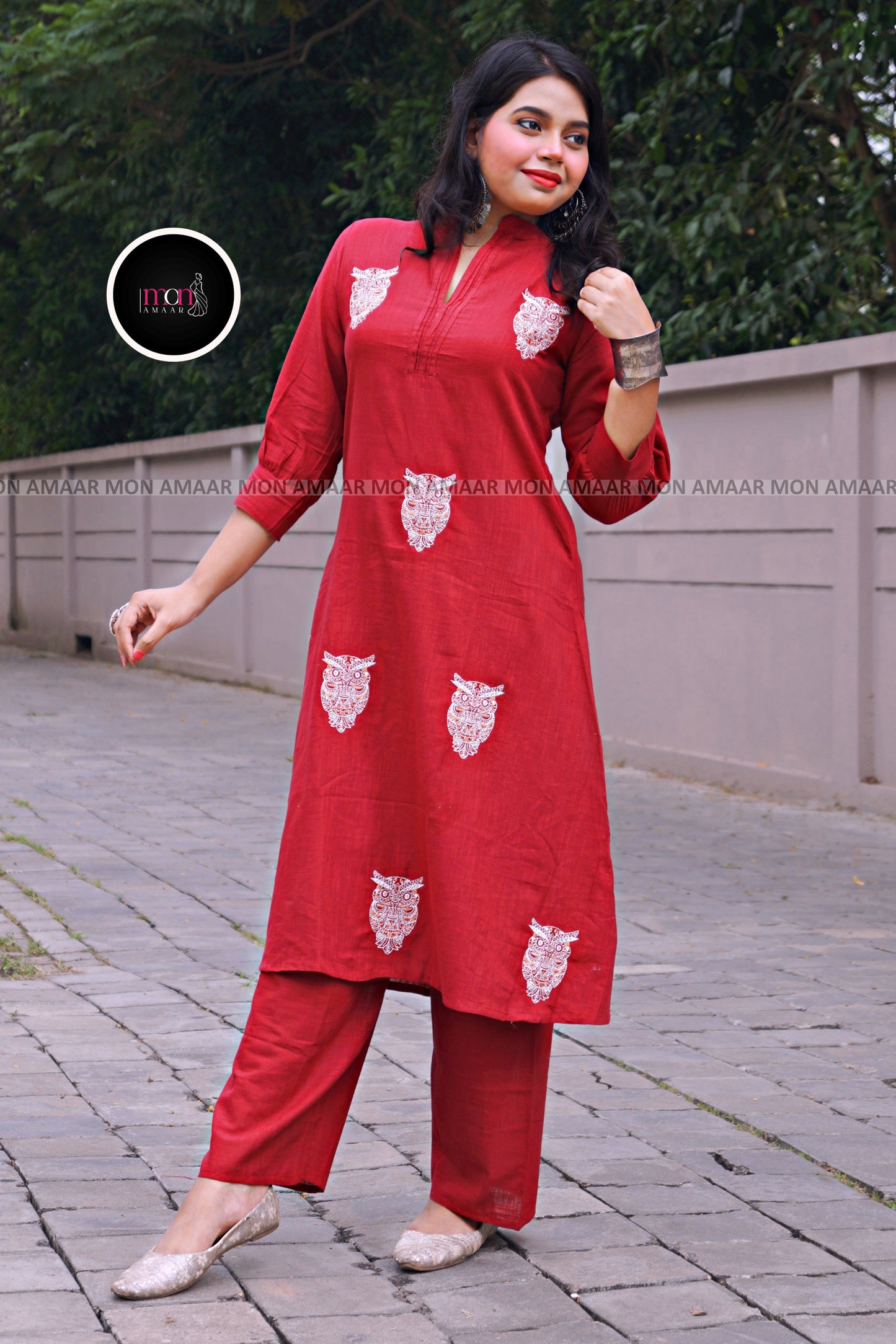 The Owl Cotton Coord Set