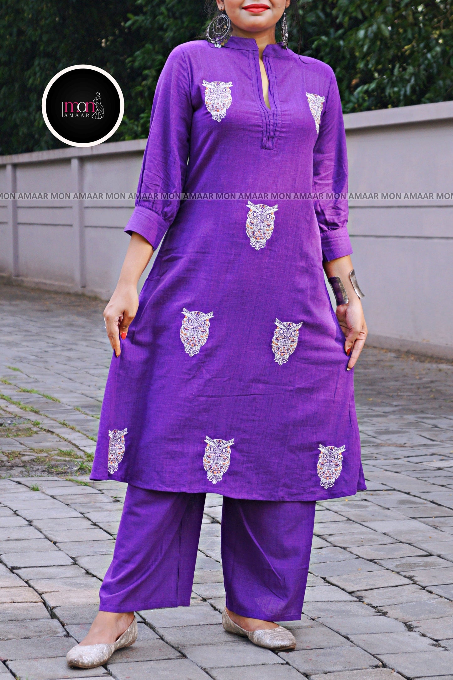 The Owl Cotton Coord Set