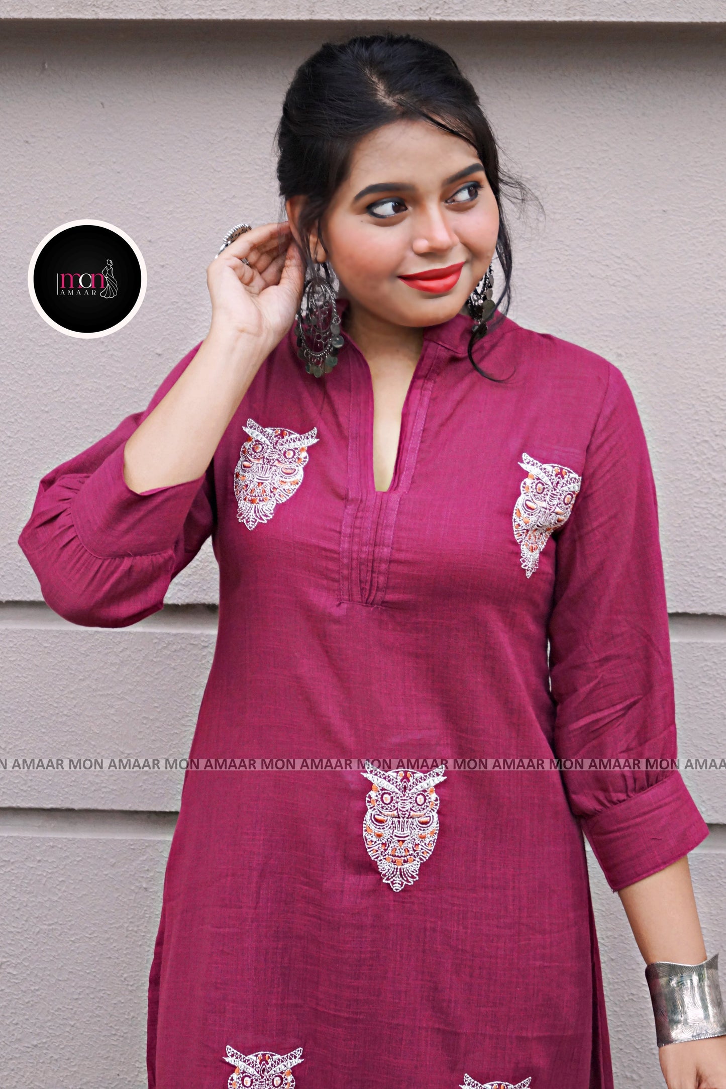 The Owl Cotton Coord Set