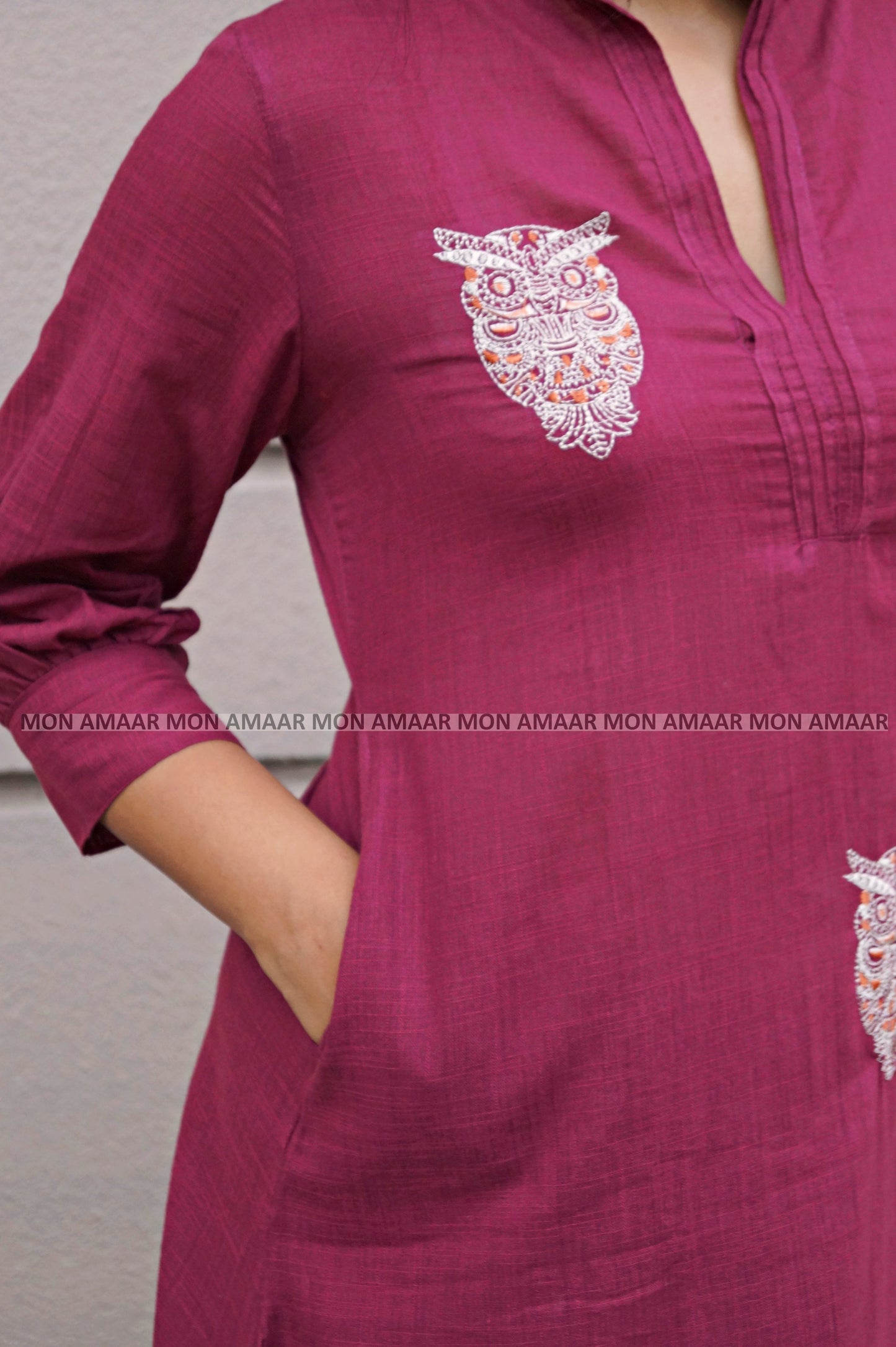 The Owl Cotton Coord Set