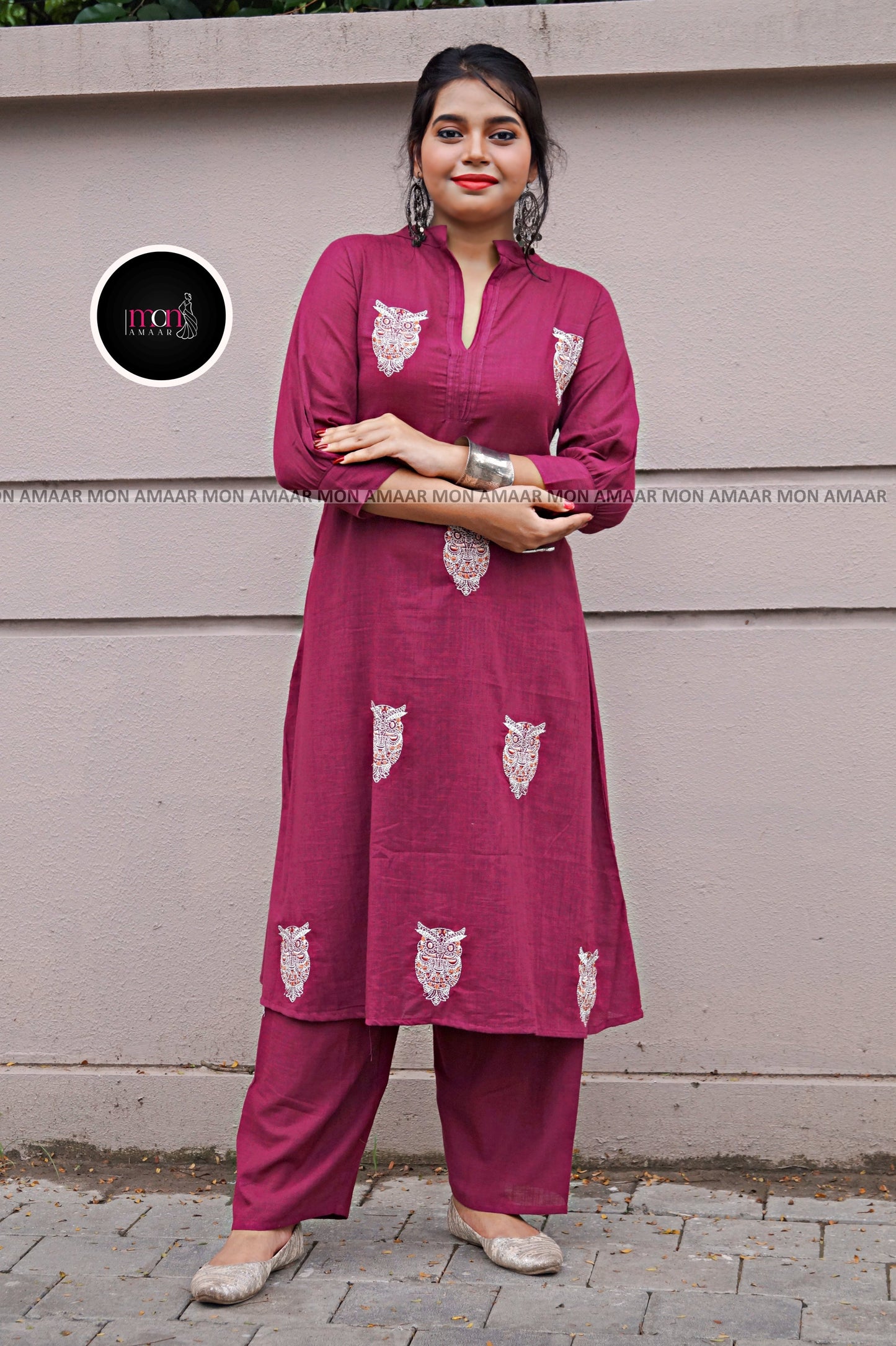 The Owl Cotton Coord Set