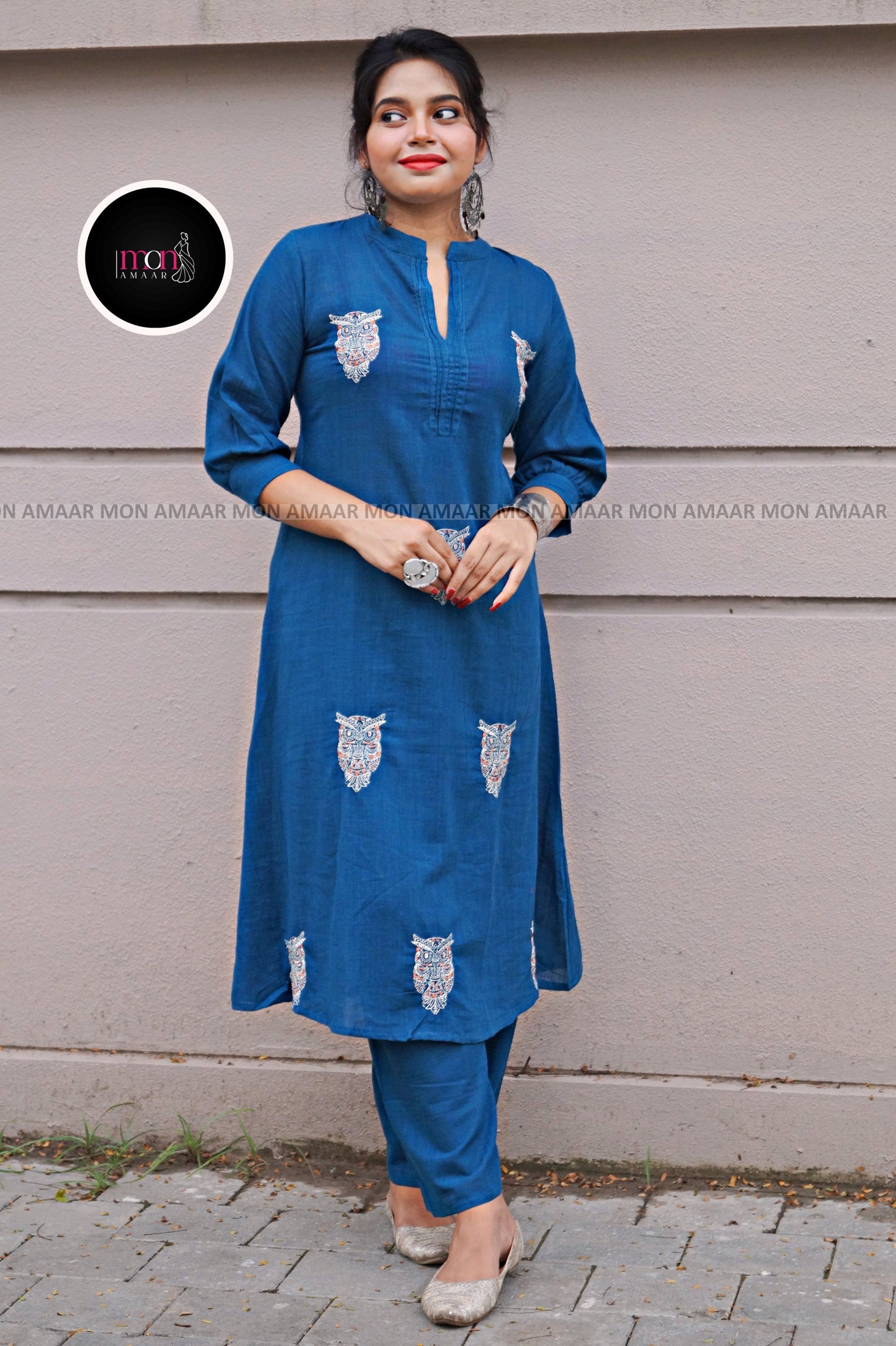 The Owl Cotton Coord Set