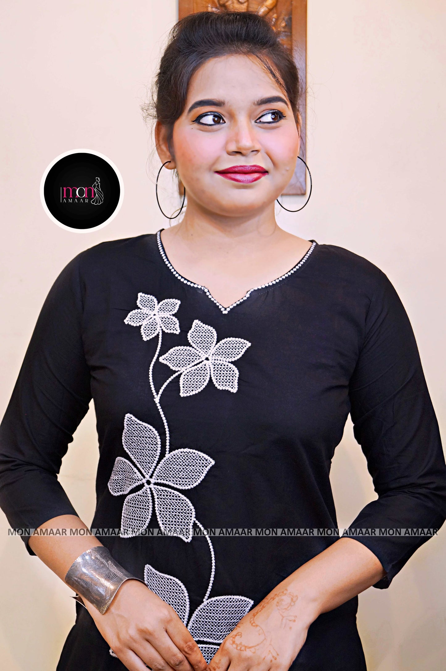 Beauty Of Flowers- Cotton Coord Set