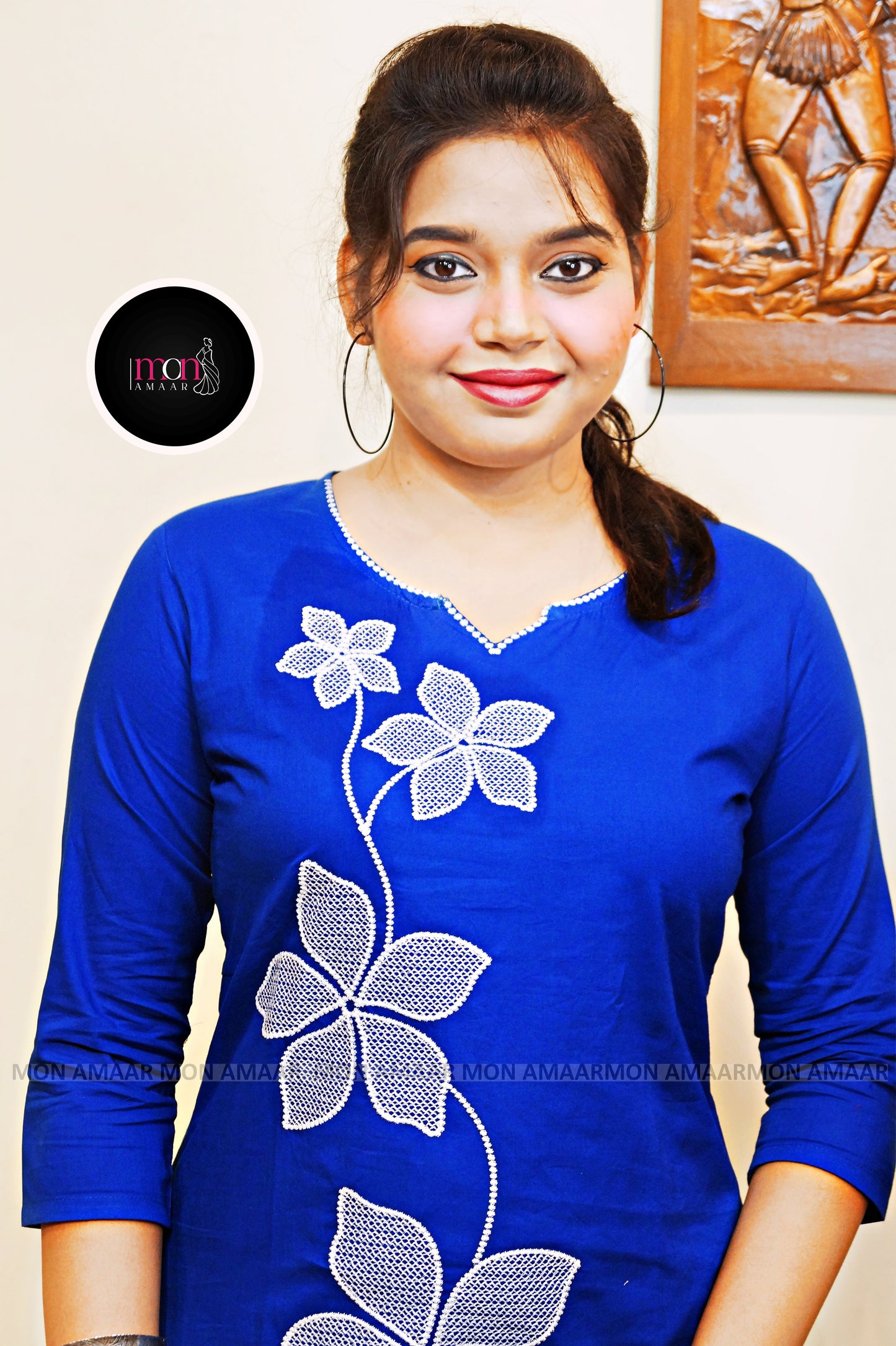 Beauty Of Flowers- Cotton Coord Set