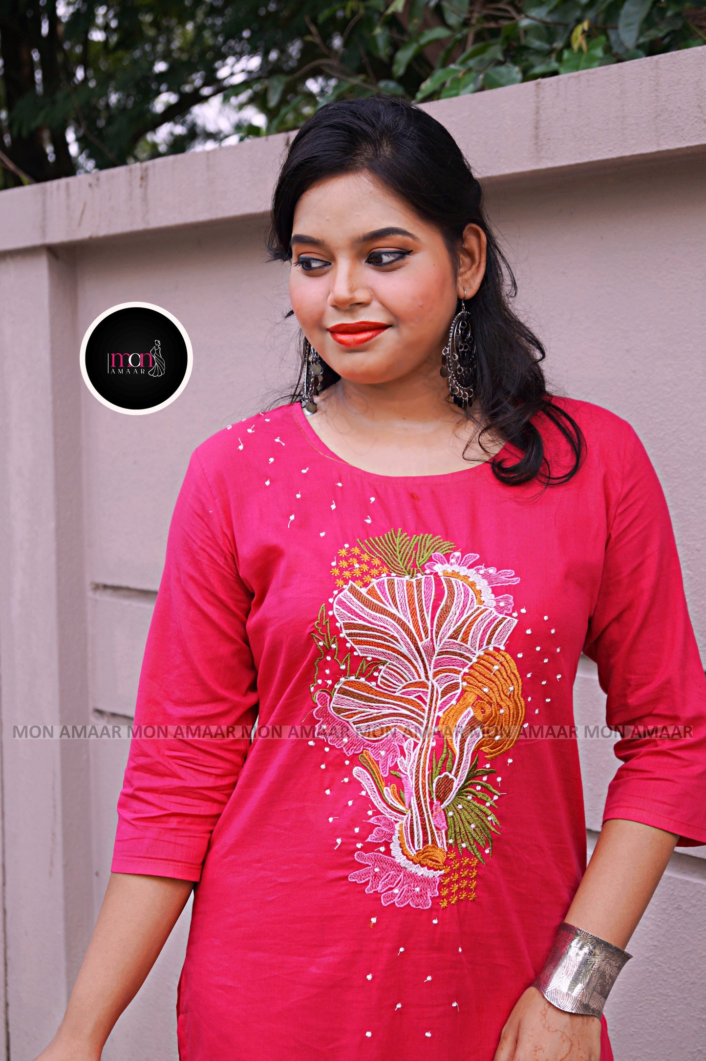 Glow And Shine - Cotton Kurti Set