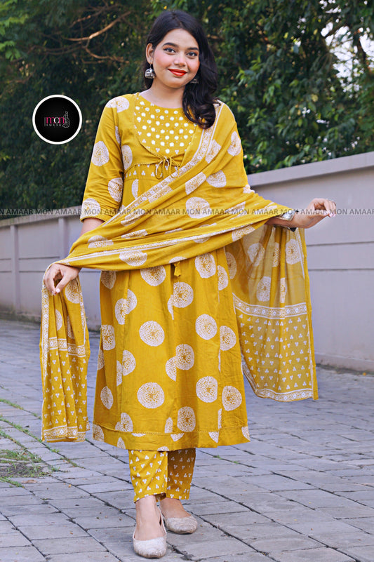 Mithaas - Cotton Kurti Set