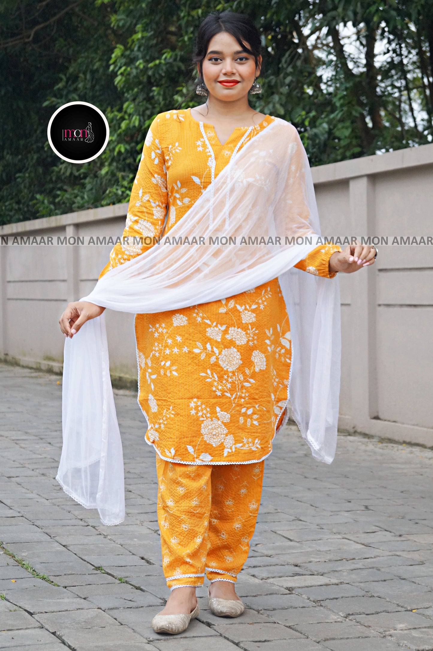 Daily Comfort- Cotton Kurti Set
