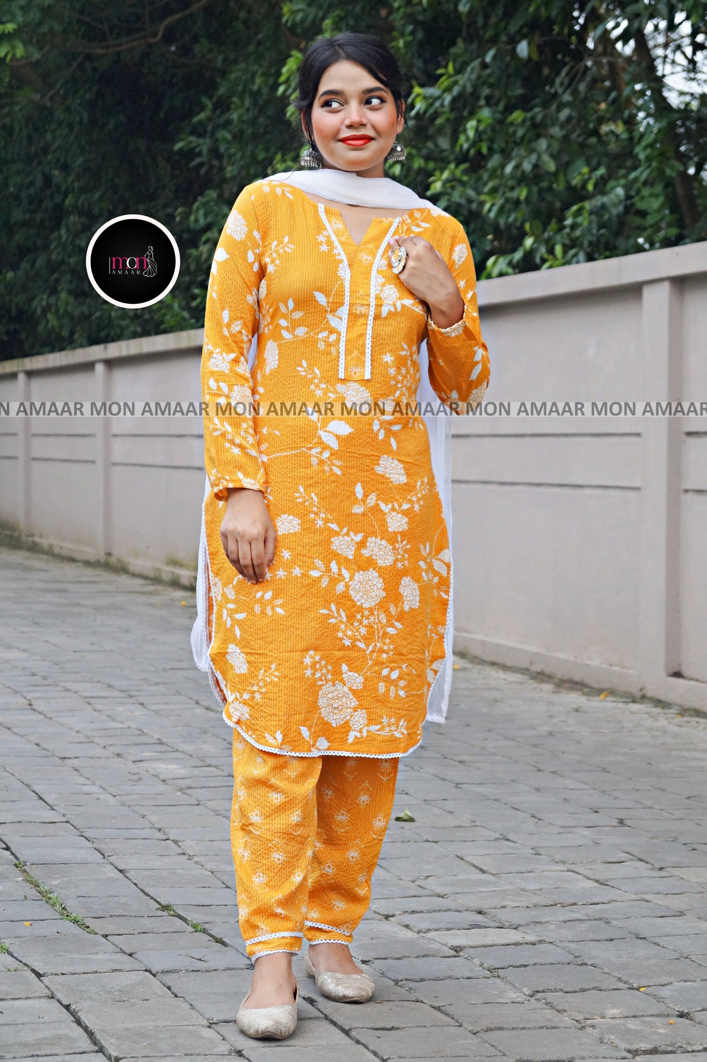 Daily Comfort- Cotton Kurti Set