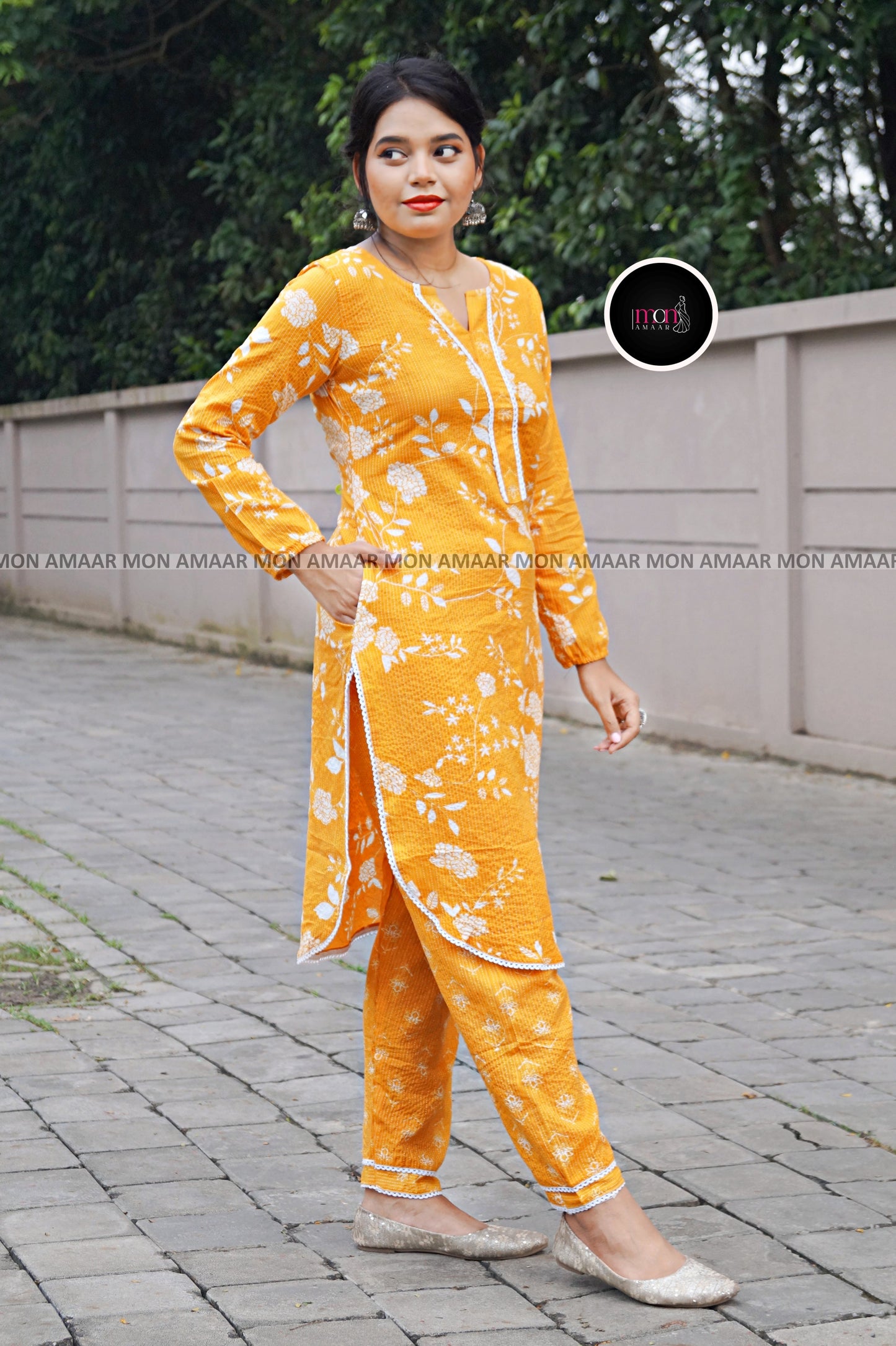 Daily Comfort- Cotton Kurti Set