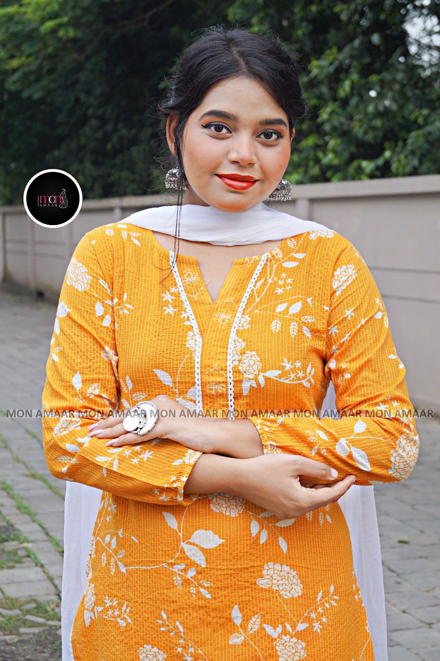 Daily Comfort- Cotton Kurti Set