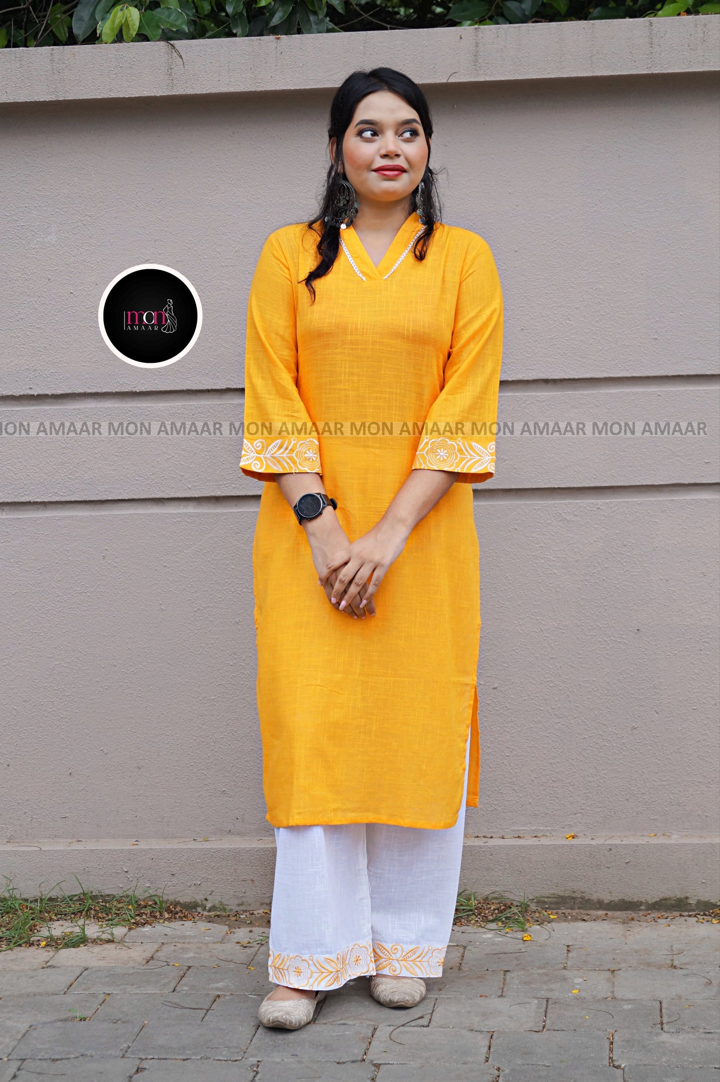 Smile Out Loud - Cotton Kurti Set