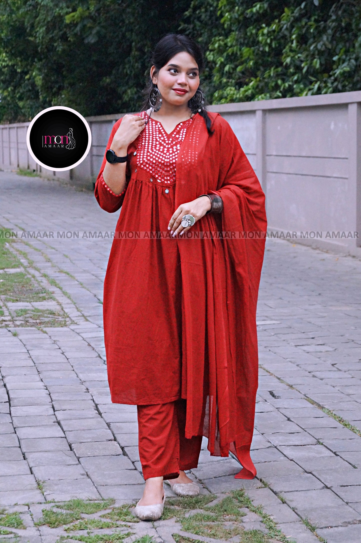 Fortune Favours- Cotton Kurti Set