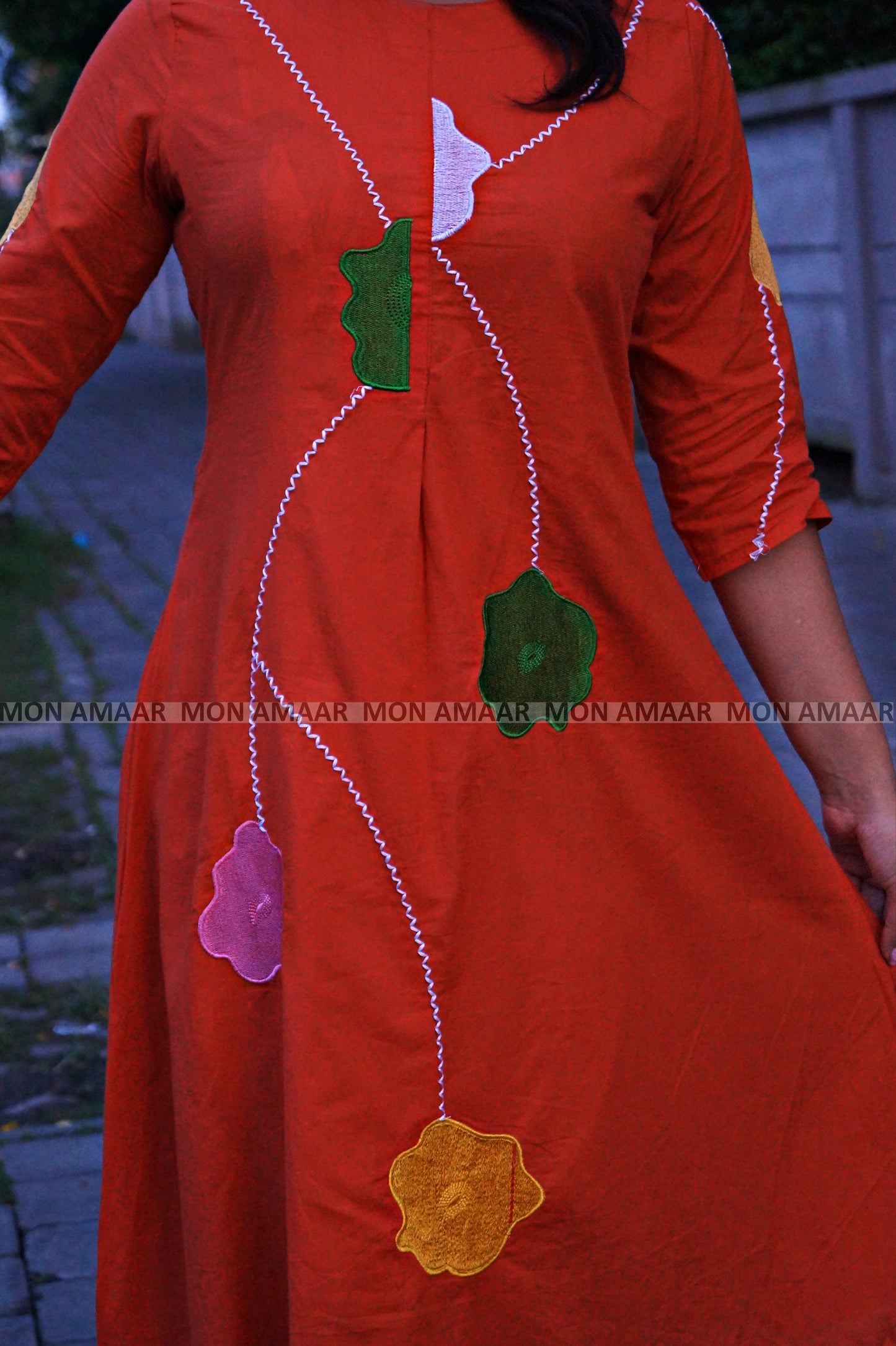 Jashan-E-Bahara Cotton Kurti Set