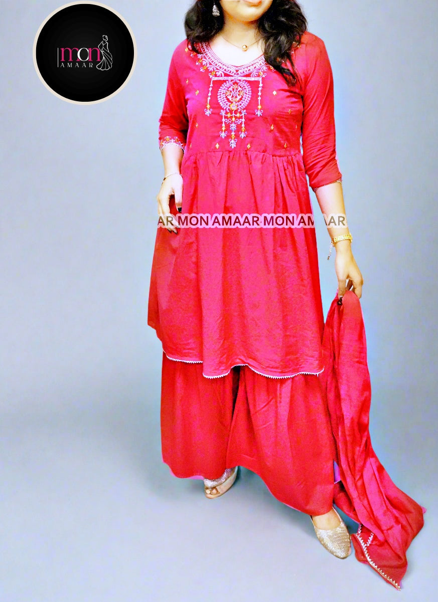 Culture With Pride Cotton Sharara Set