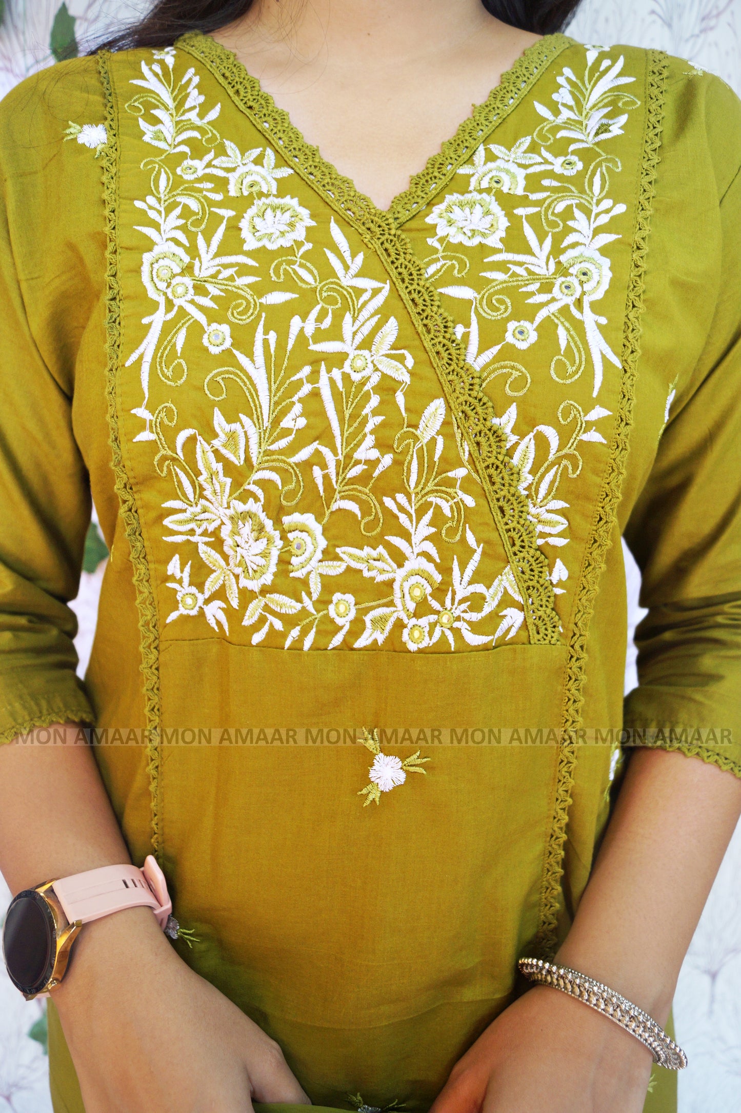 Special Occasion Cotton Kurti Set