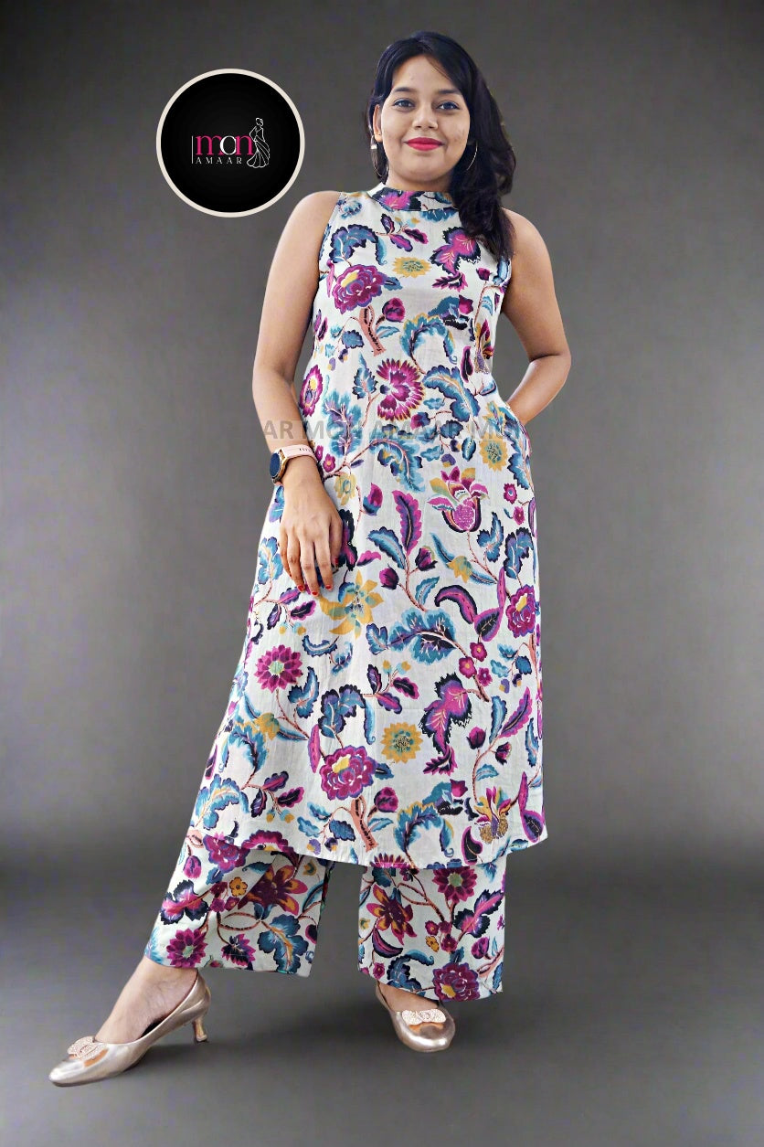 Desi Vogue -Cotton Coord Set