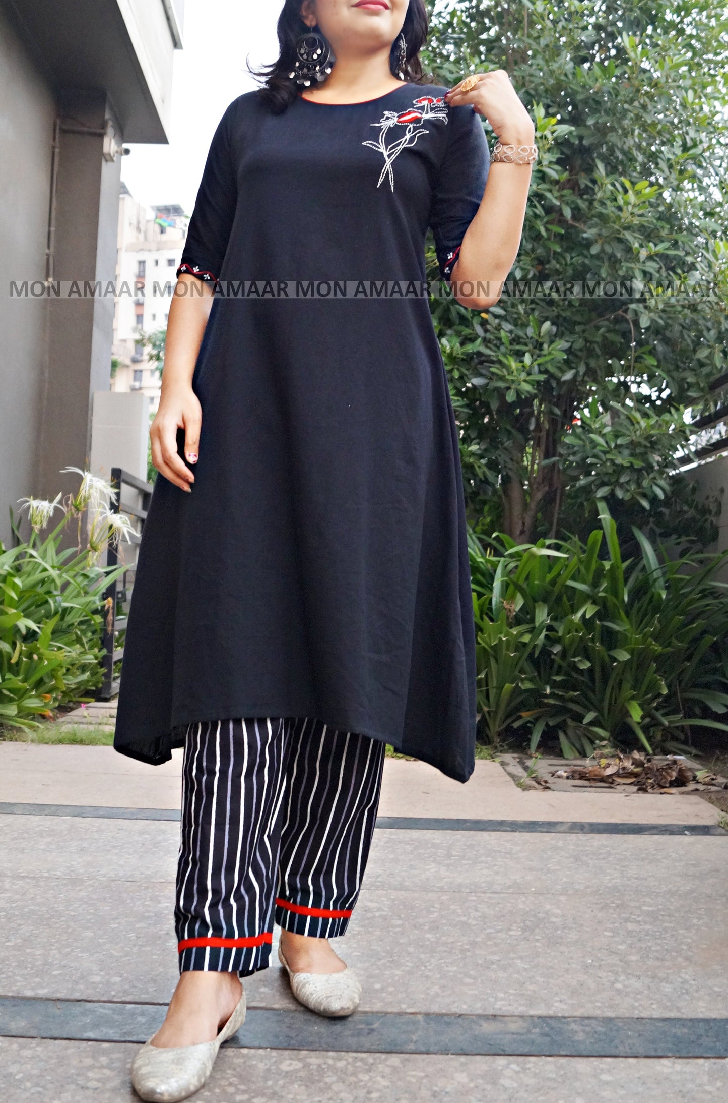 Elegance Choice -Cotton Kurti Set