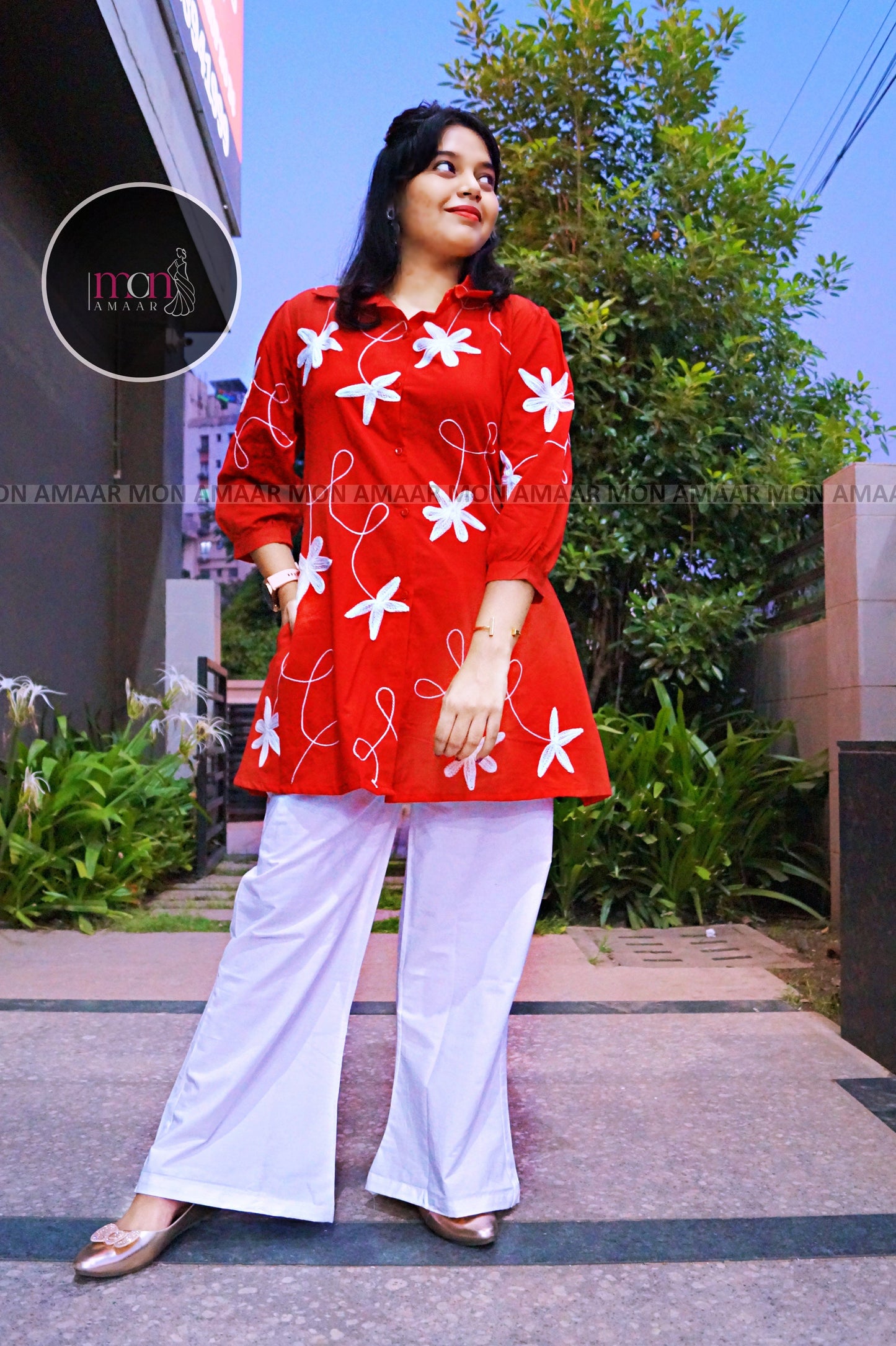 Style And Comfort - Cotton Coord Set [Top & Pant]