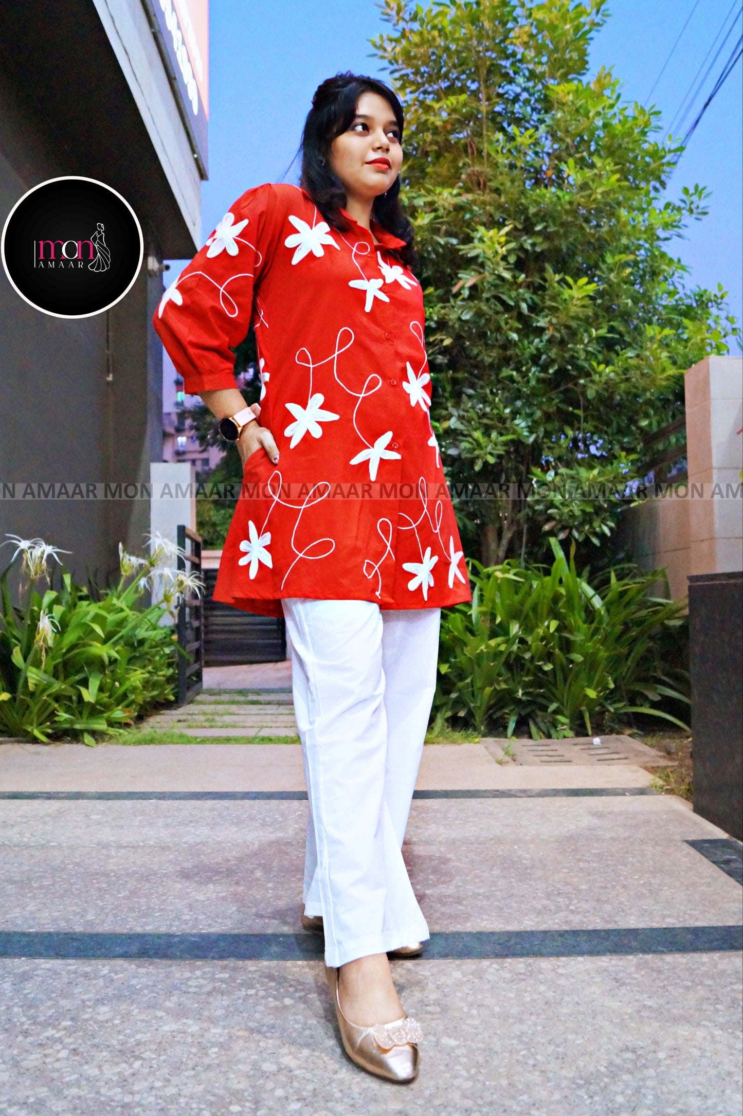 Style And Comfort - Cotton Coord Set [Top & Pant]