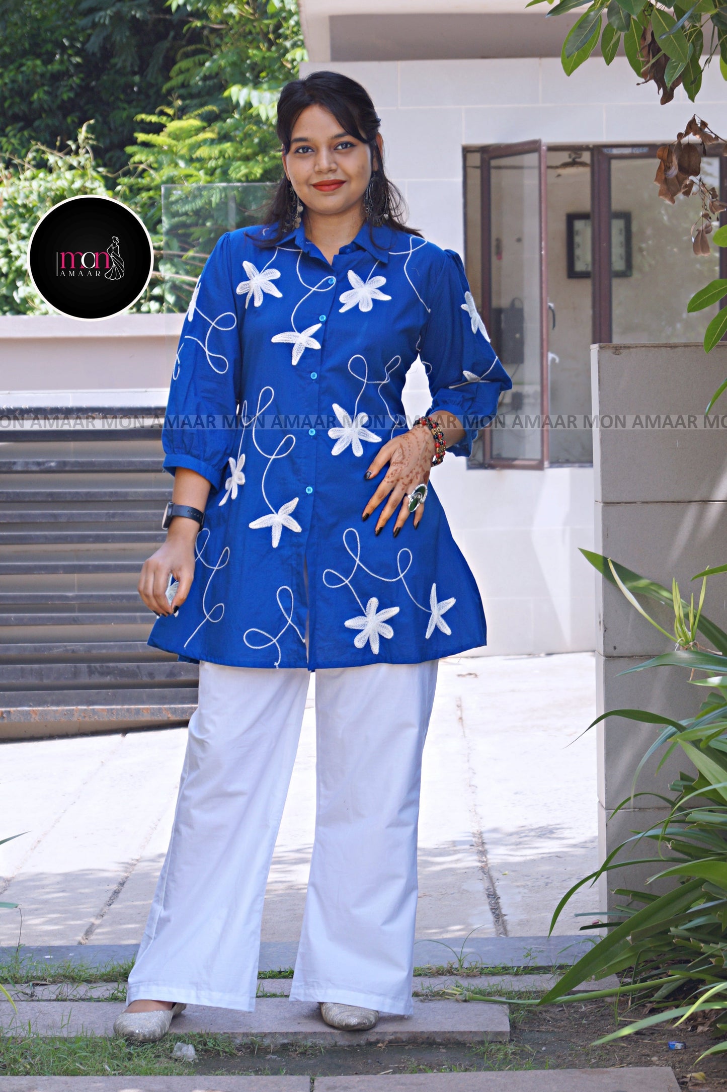 Style And Comfort - Cotton Coord Set [Top & Pant]