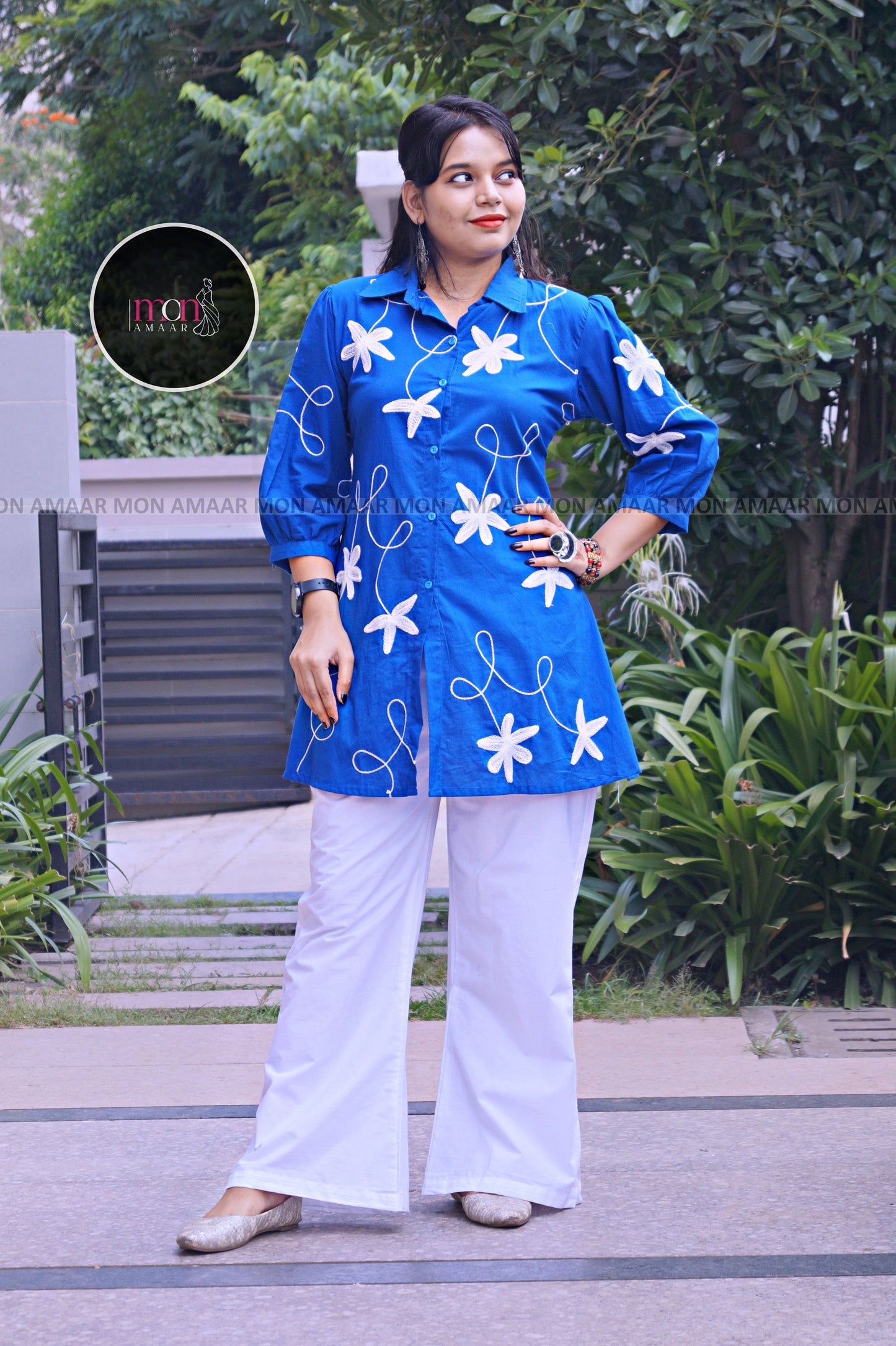 Style And Comfort - Cotton Coord Set [Top & Pant]
