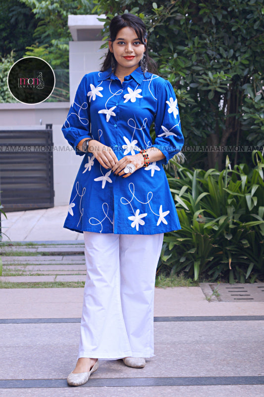 Style And Comfort - Cotton Coord Set [Top & Pant]