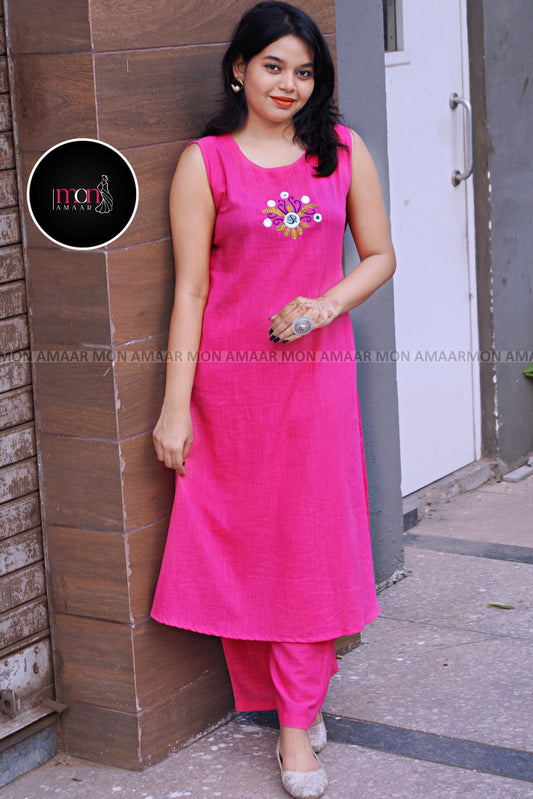 Strawberry Sugar- Cotton Coord Set