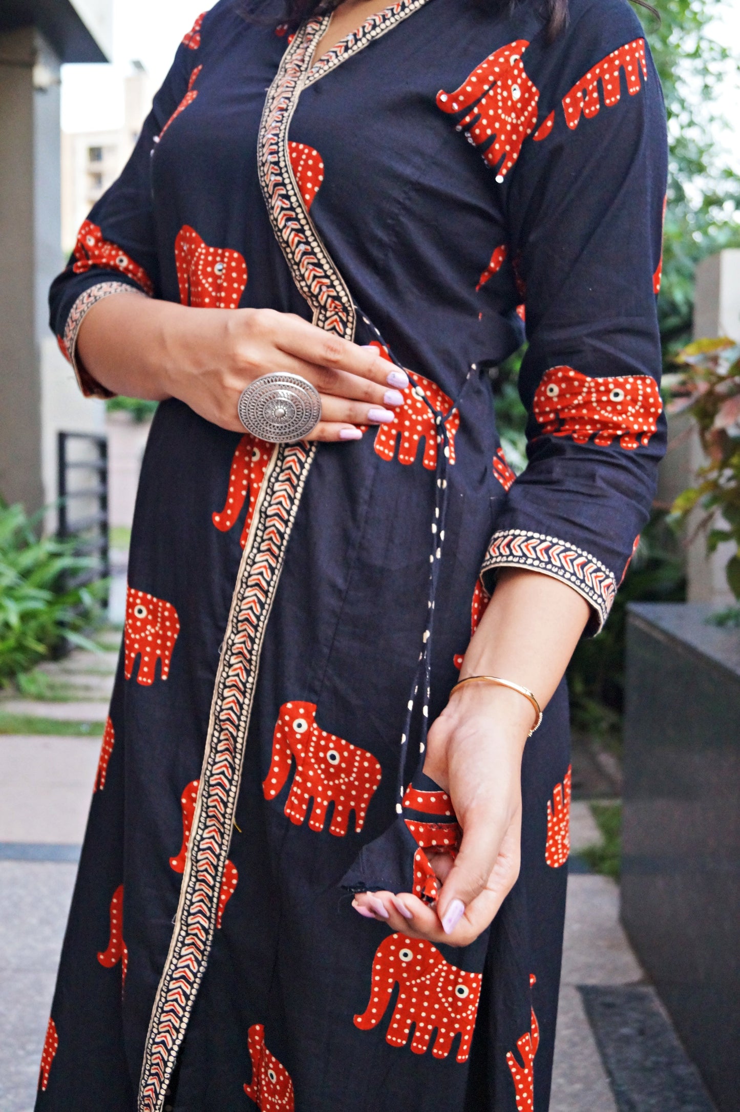 Urban Jungle -Cotton Kurti Set