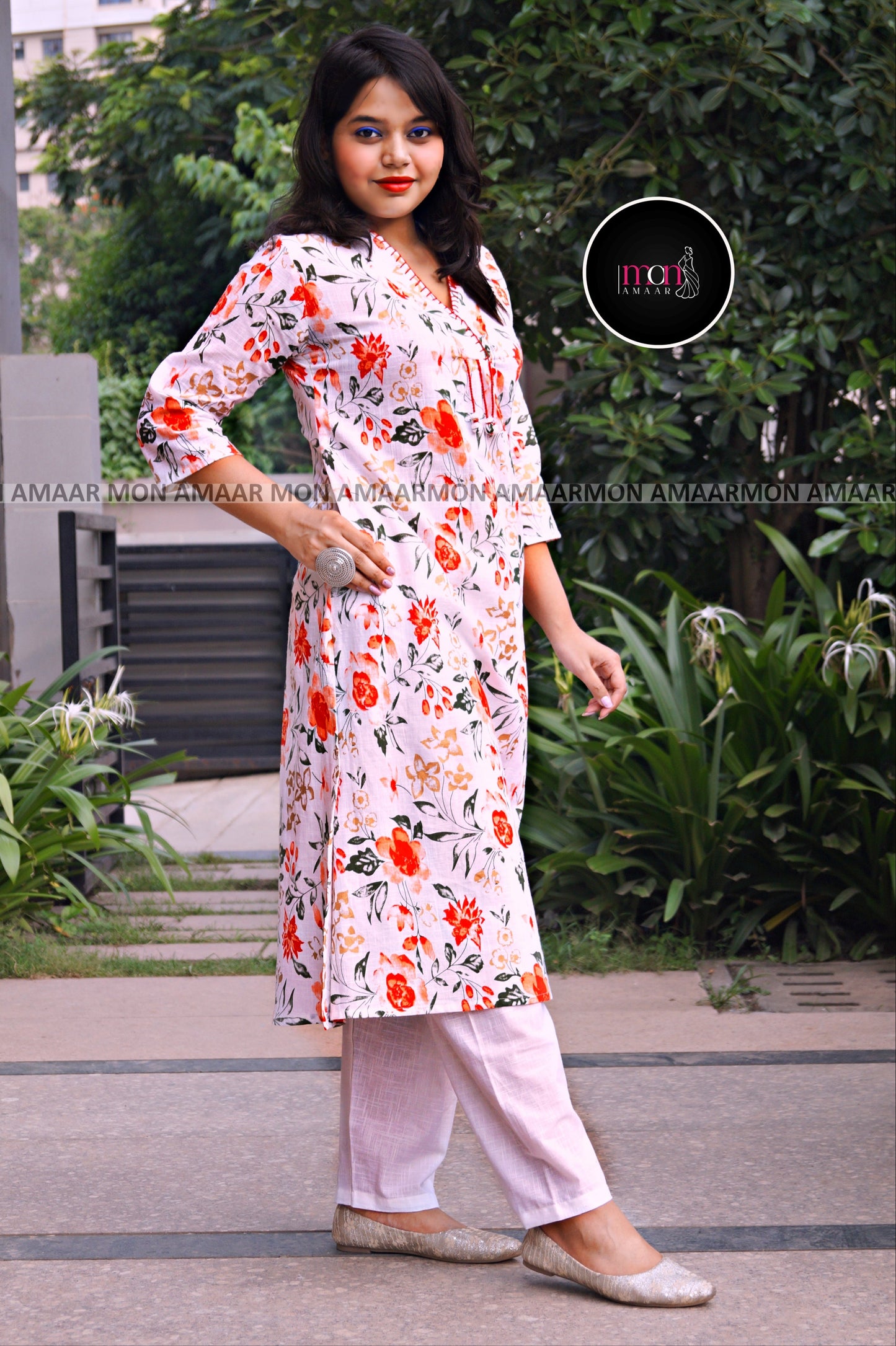 Indie Beat -Cotton Kurti Set